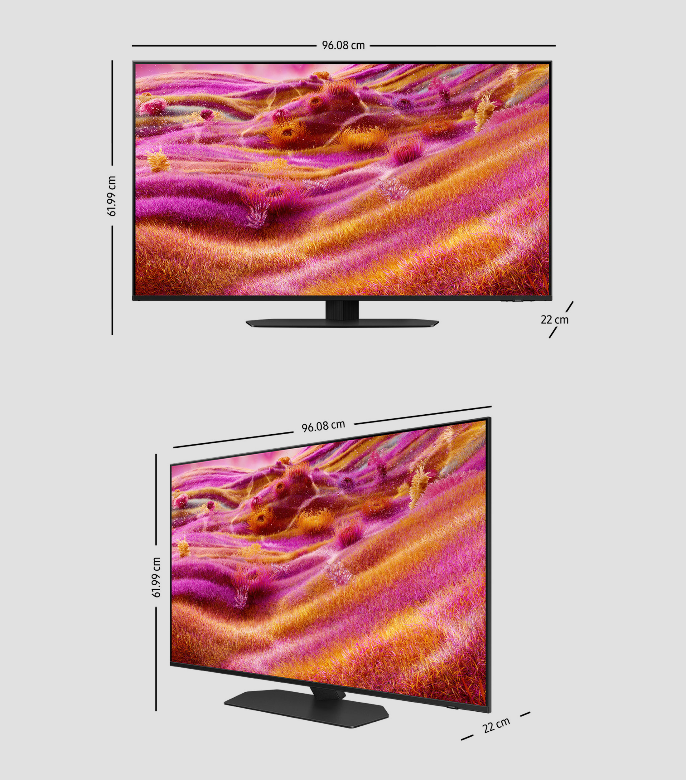 Pantalla 43 Pulgadas Plana Neo QLED 4K QN43QN90FAFXZX