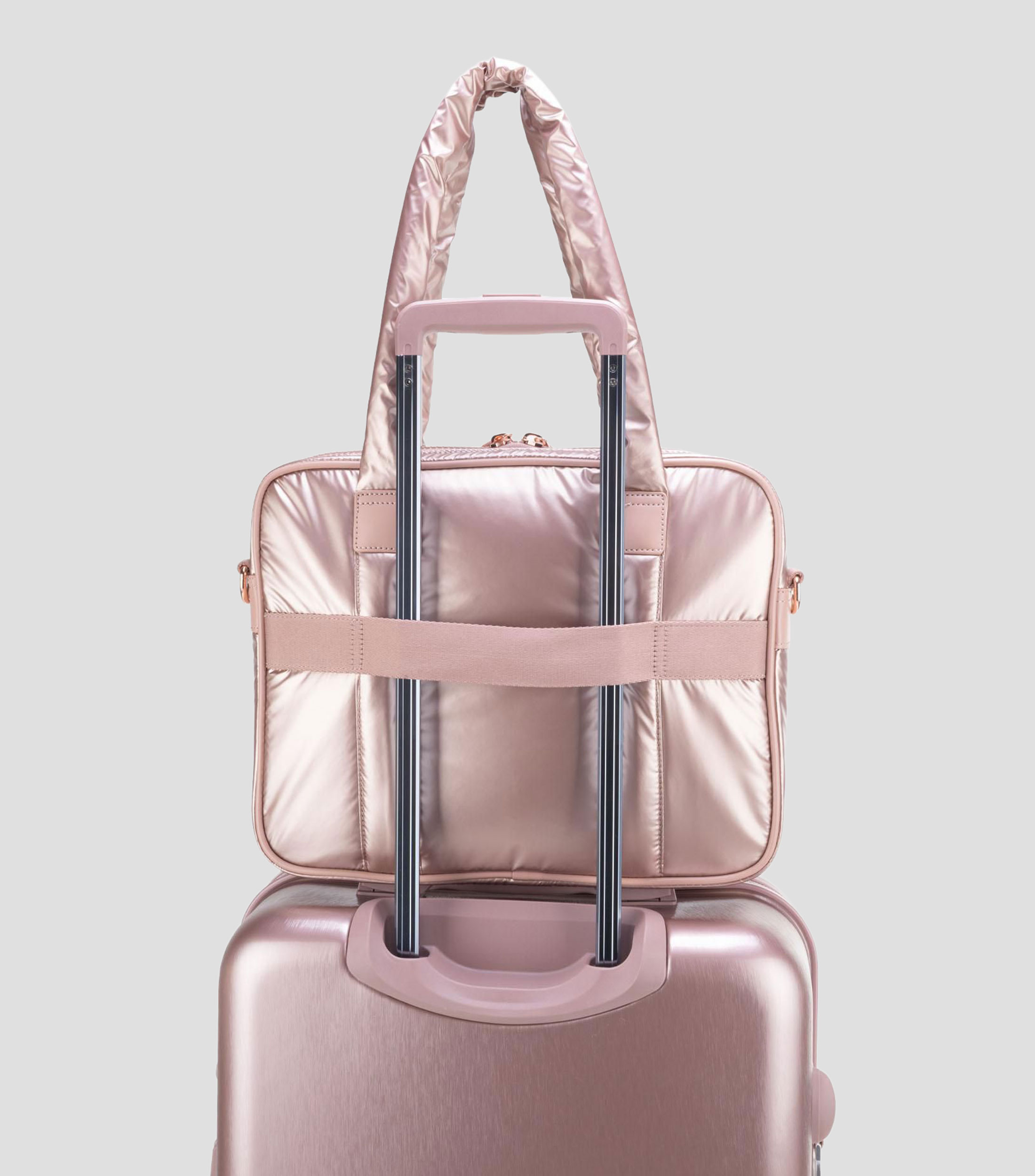 Bolsa Messenger rosa Mujer