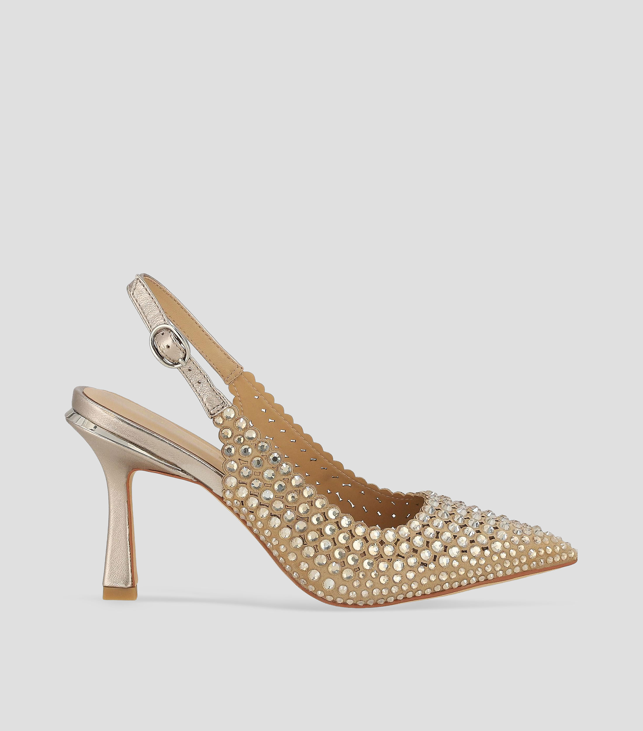 Zapatillas Casual Tacón Alto Aguja Mujer