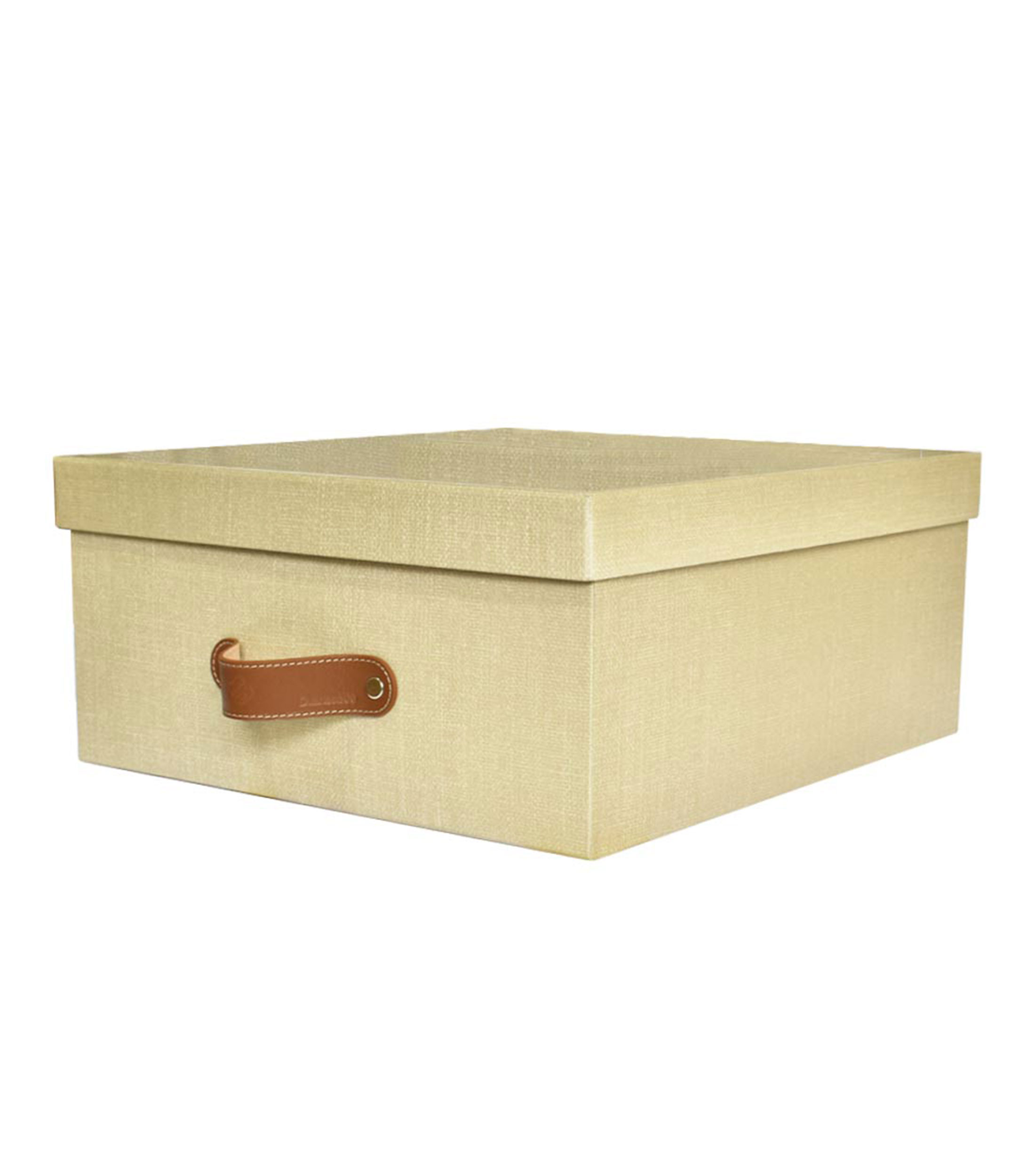 Caja Organizadora mediana Arena Lino en carton