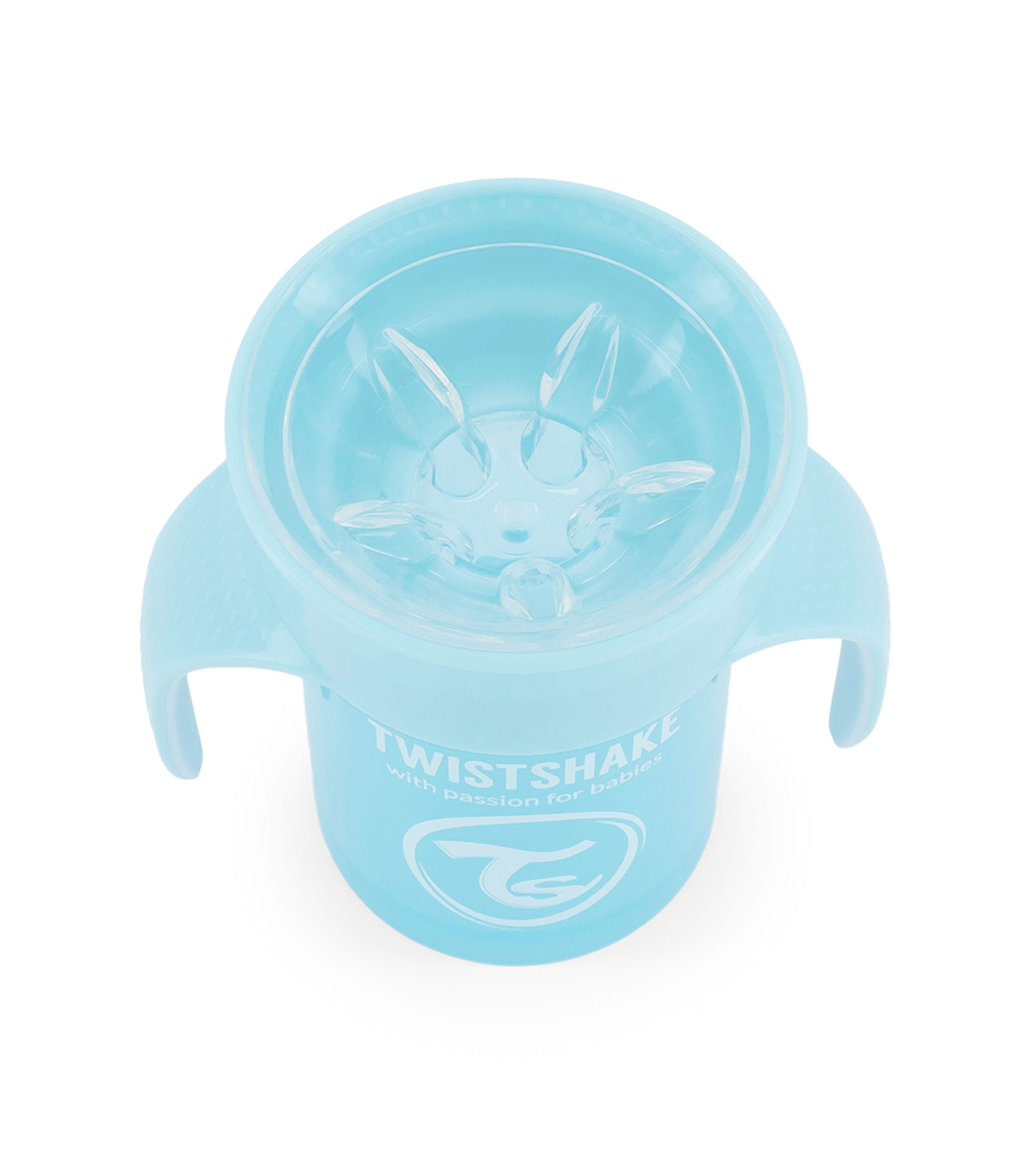 Vaso con agarraderas, 230 ml