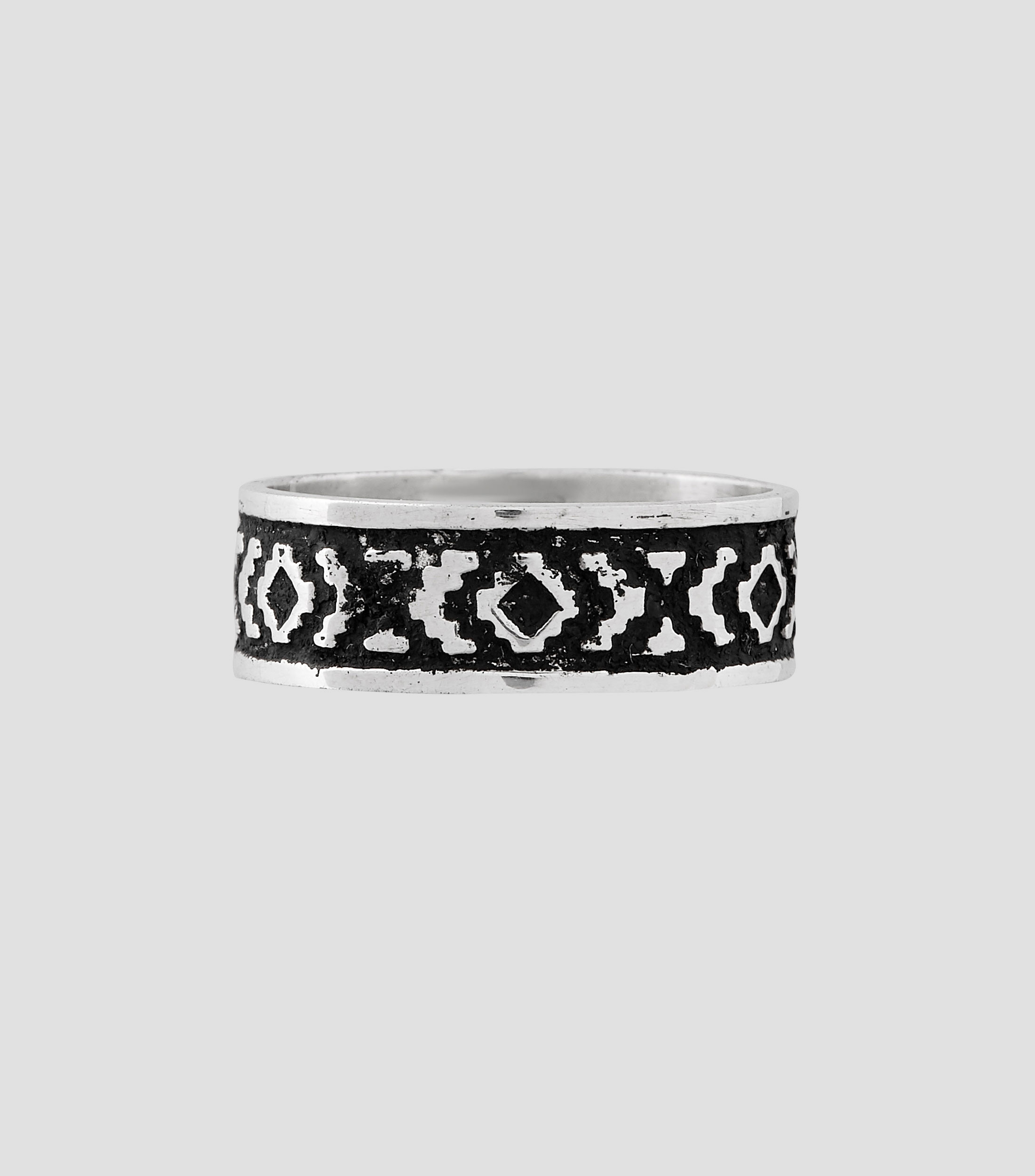 Anillo en plata Hombre