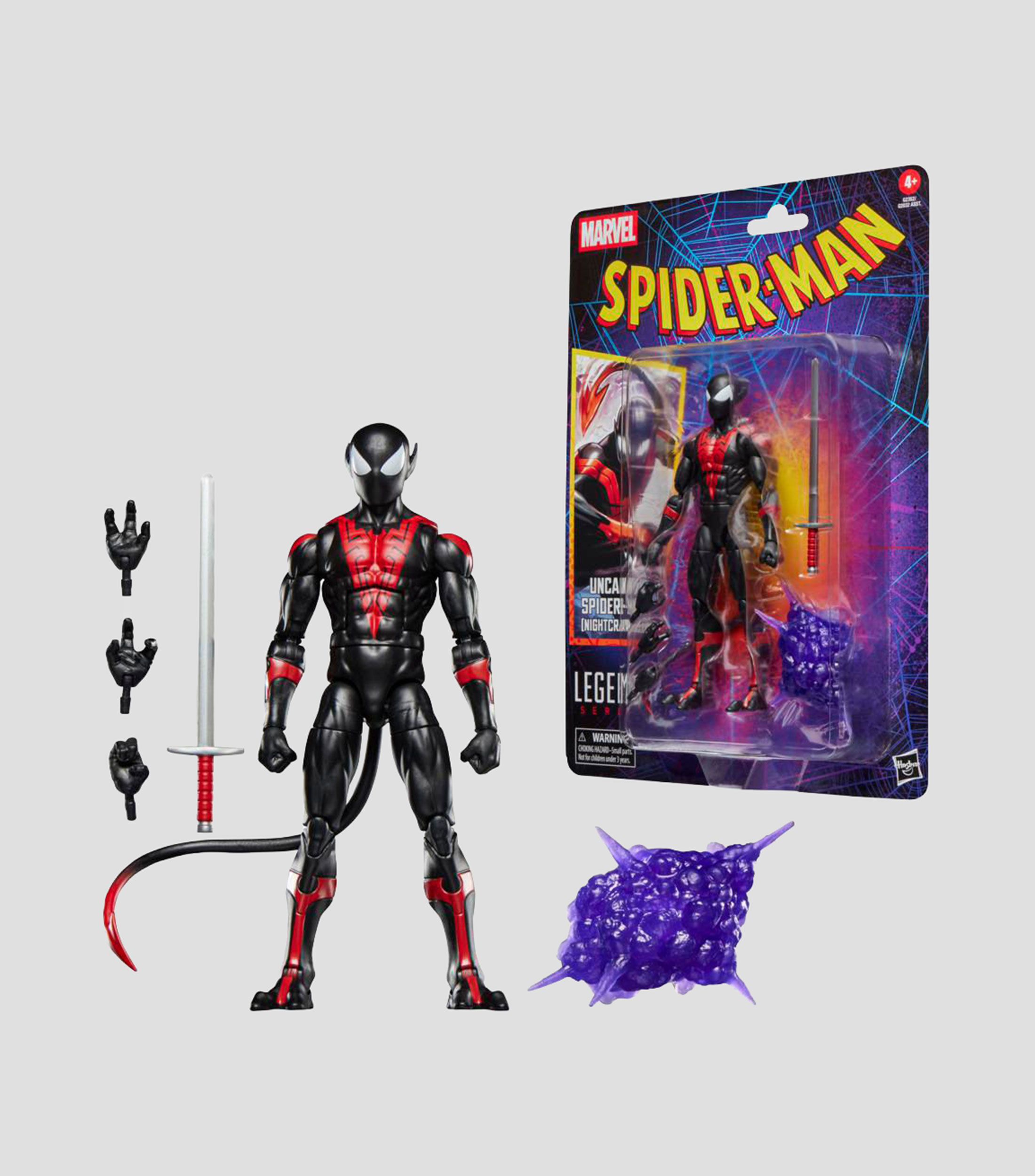 Figura de Acción Marvel Legends Series - Uncanny Spider-Man (Nightcrawler)