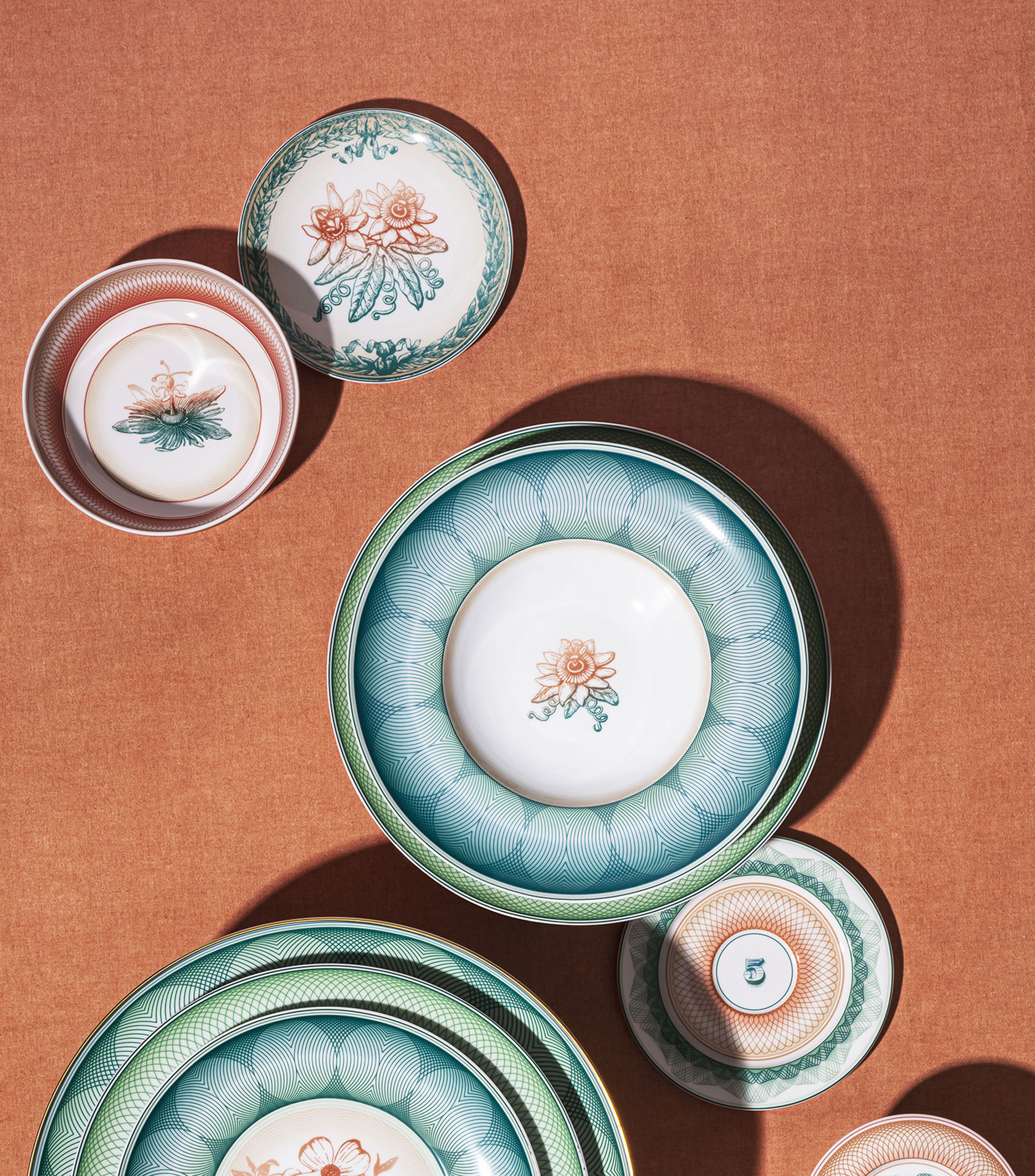 Plato para Pan Treasures Multicolor