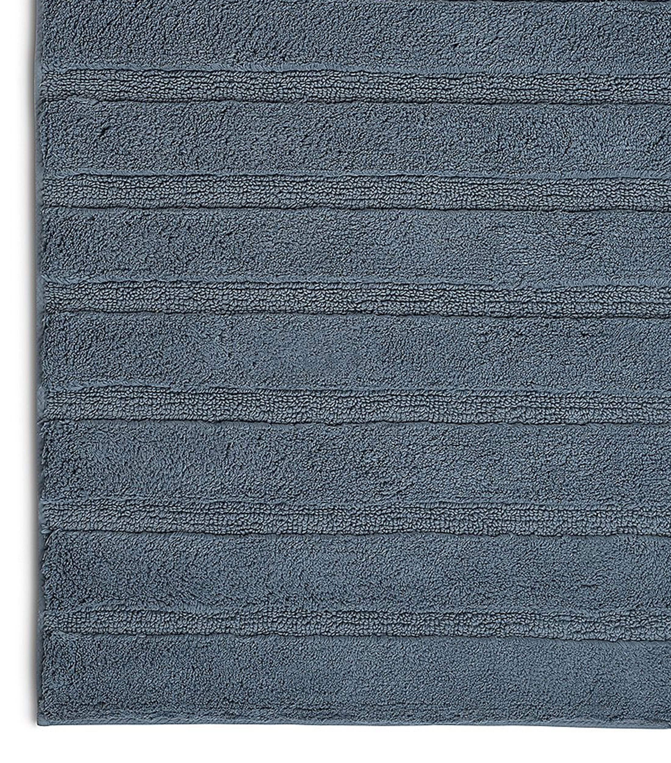 Tapete de bano azul Megan Rectangular