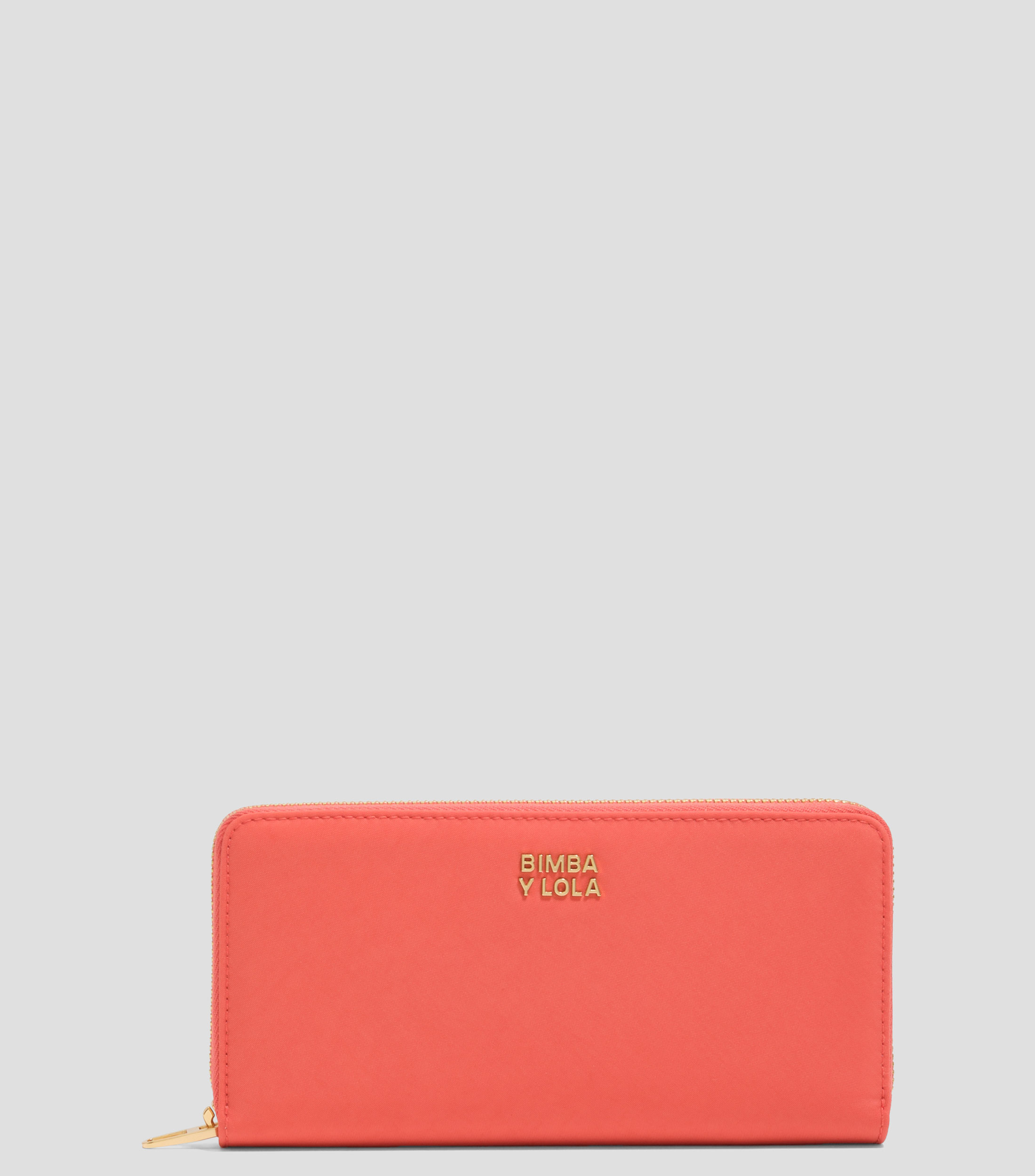 Cartera grande coral Mujer