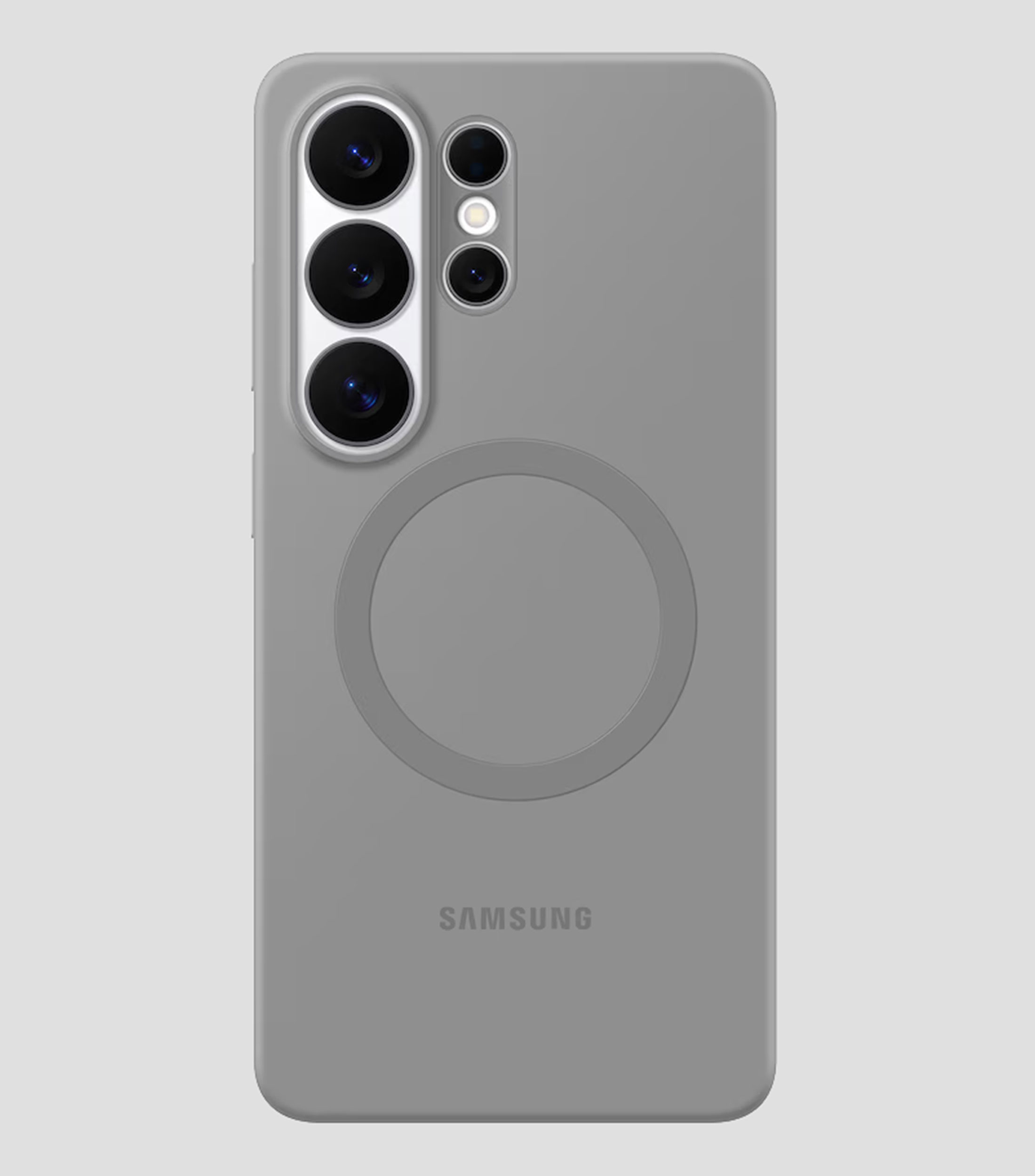 Funda Magnética Galaxy S26 Ultra gris lisa