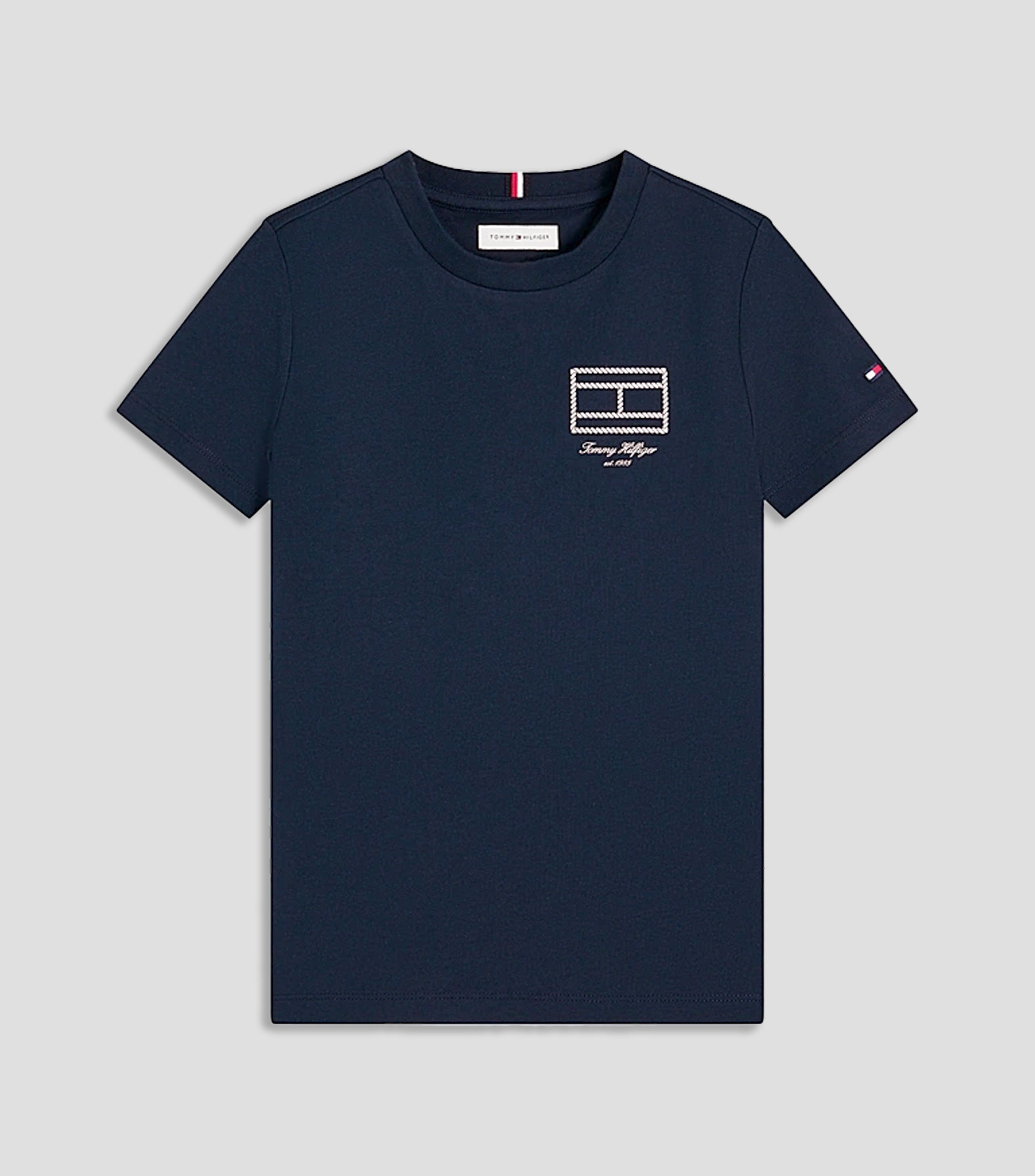 Playera cuello redondo manga corta lisa Niño