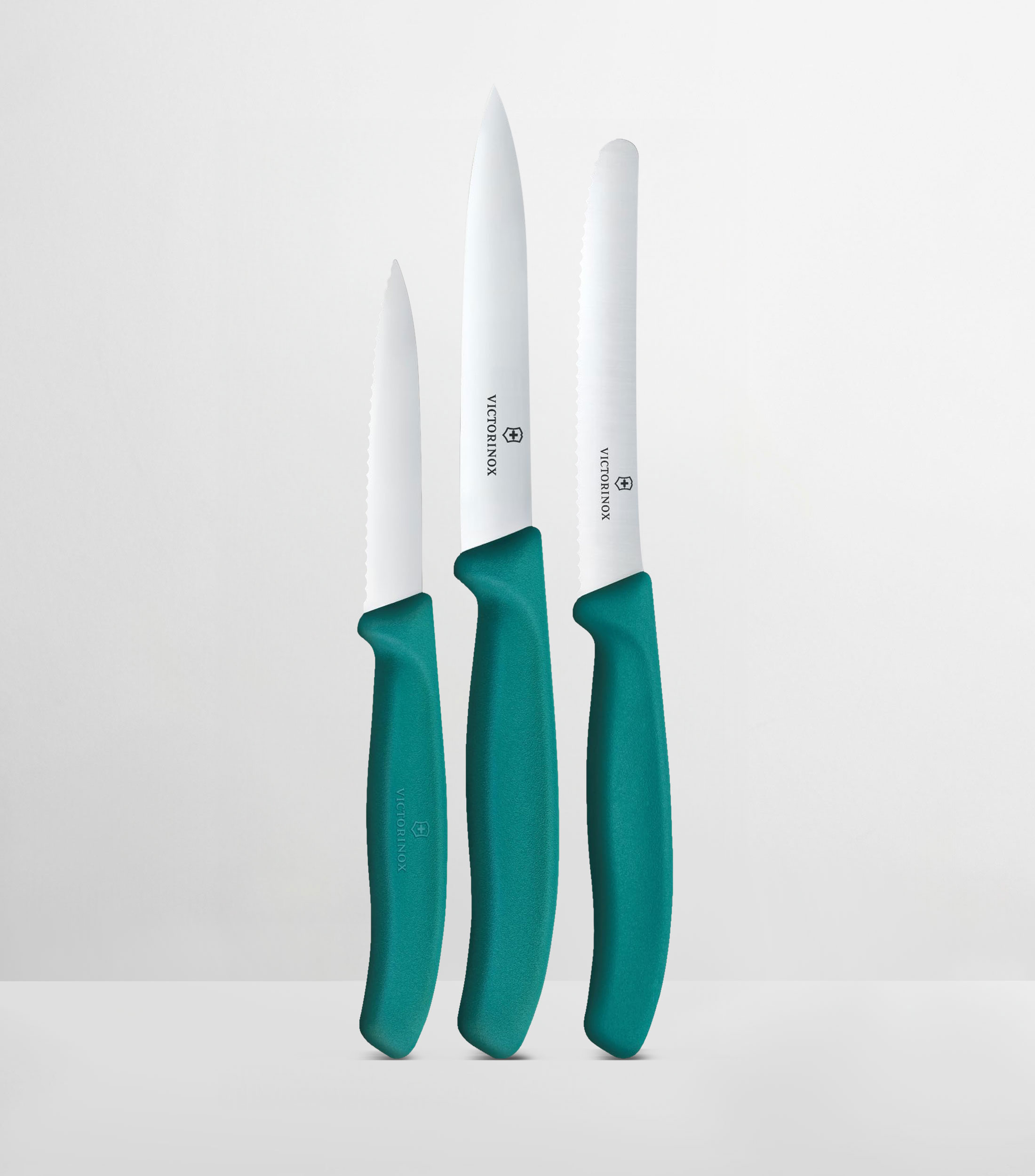 Set de cuchillos peladores 3 piezas Swiss Classic en acero inoxidable