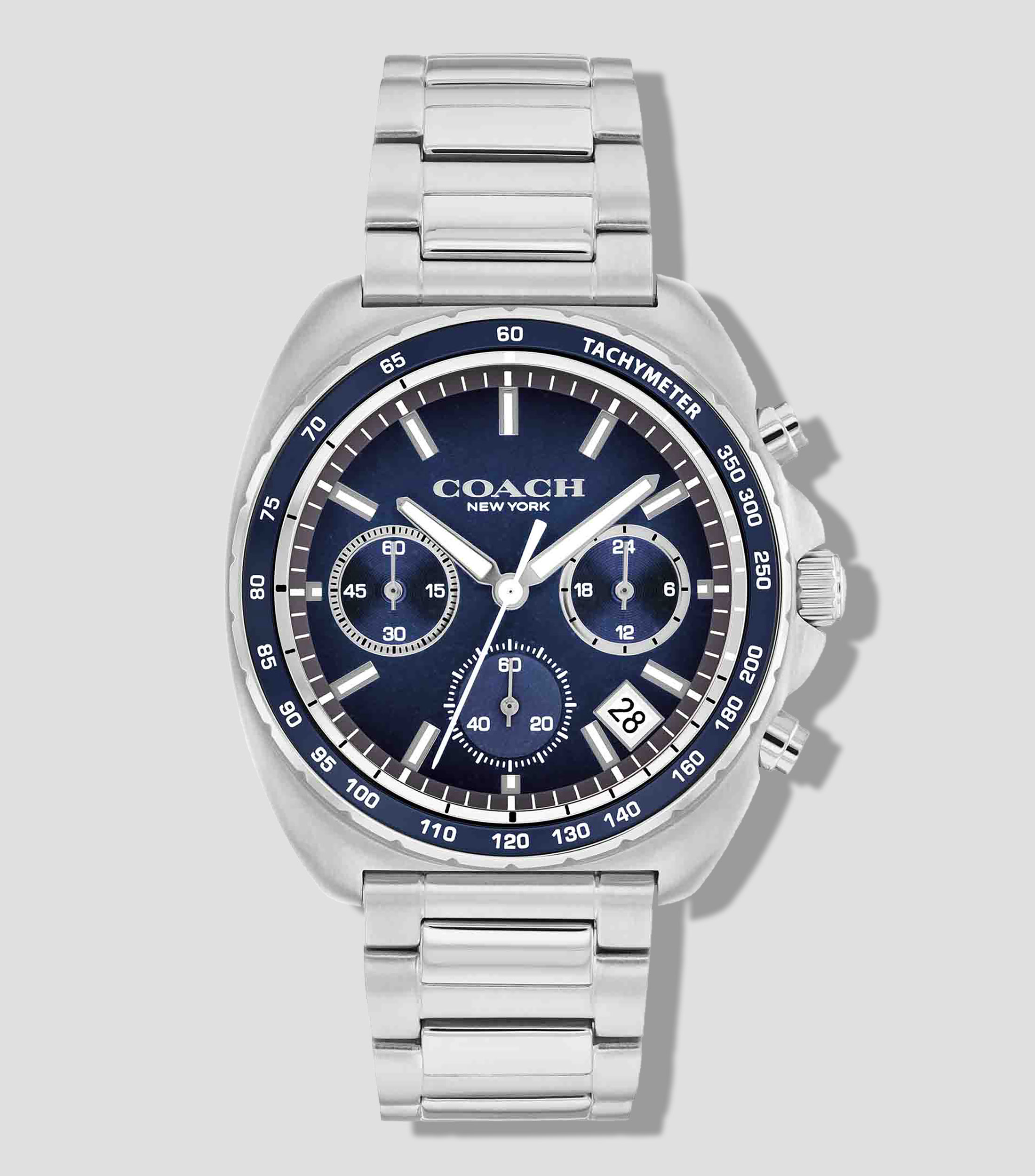 Reloj para Hombre Charter Deportivo Plateado
