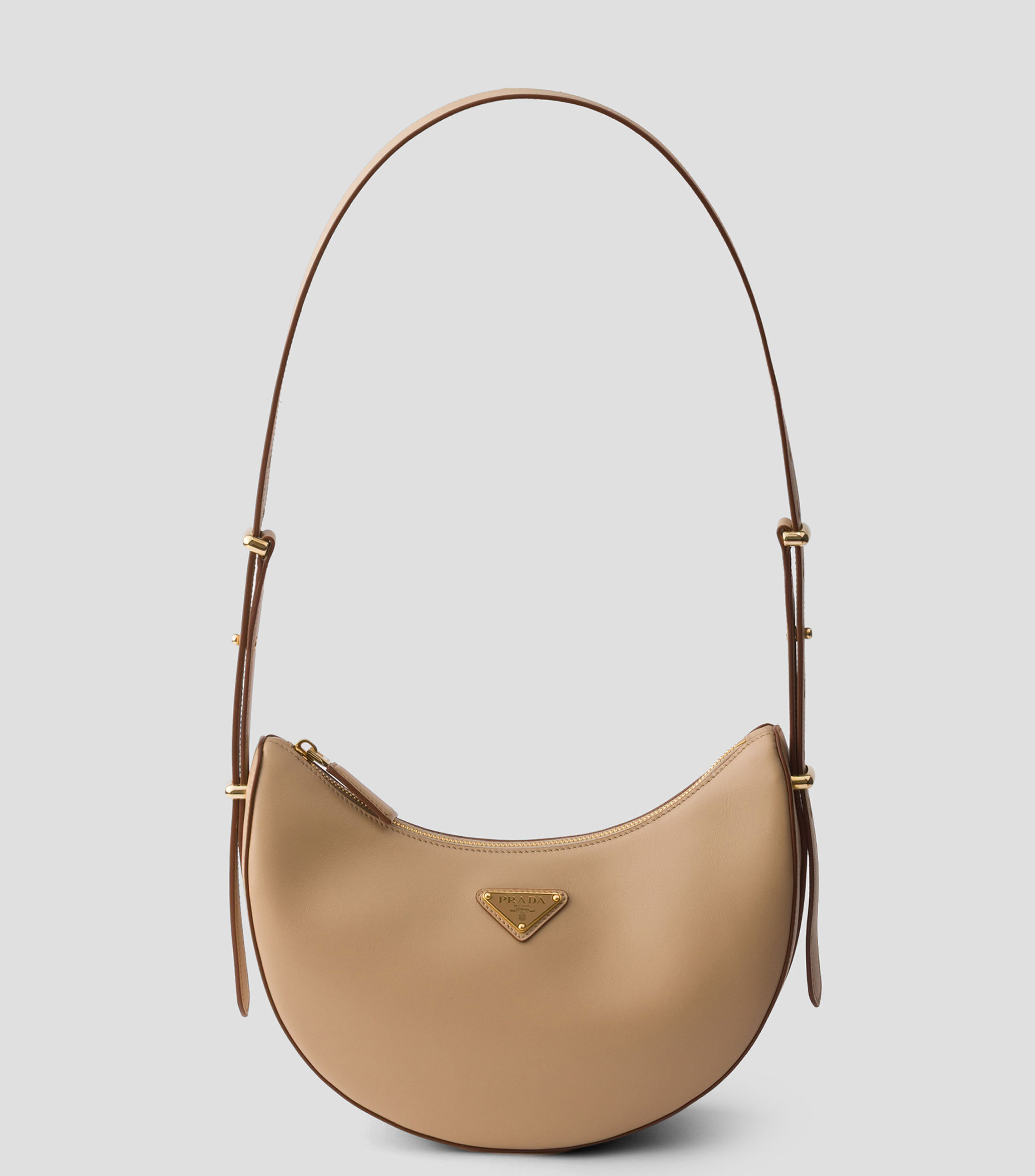 Bolsa Arqué en piel pequeño Mujer