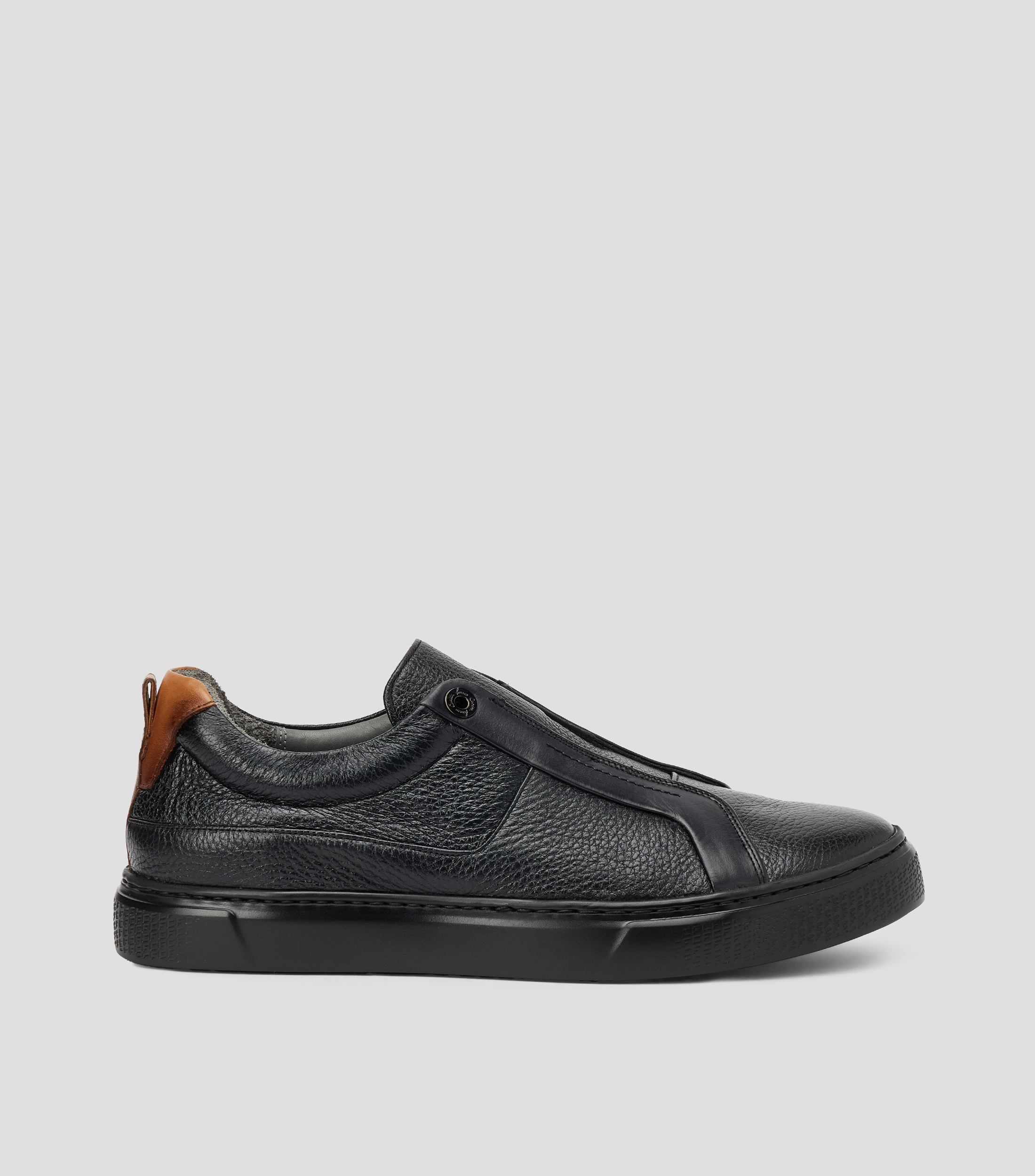 Tenis casuales en piel genuina de venado y bovino Hombre