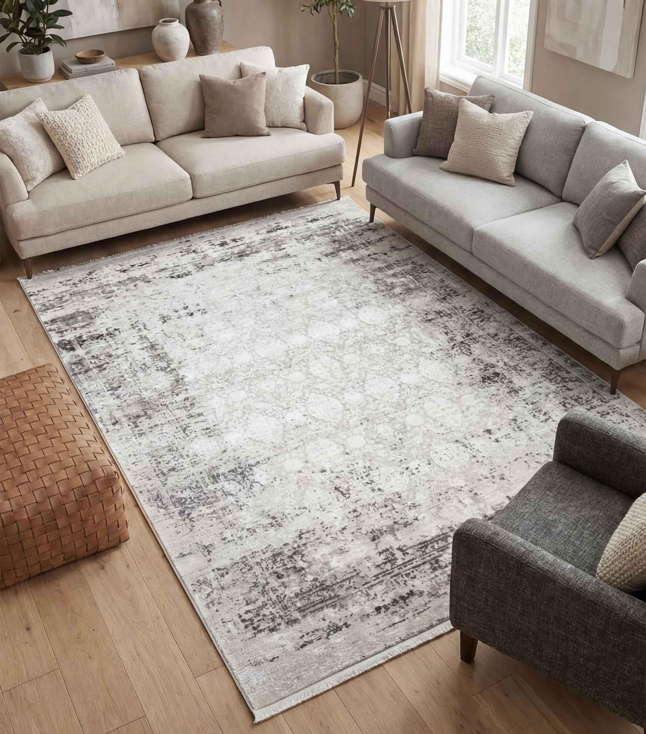 Tapete decorativo Narciso en viscosa 290 x 200 cm