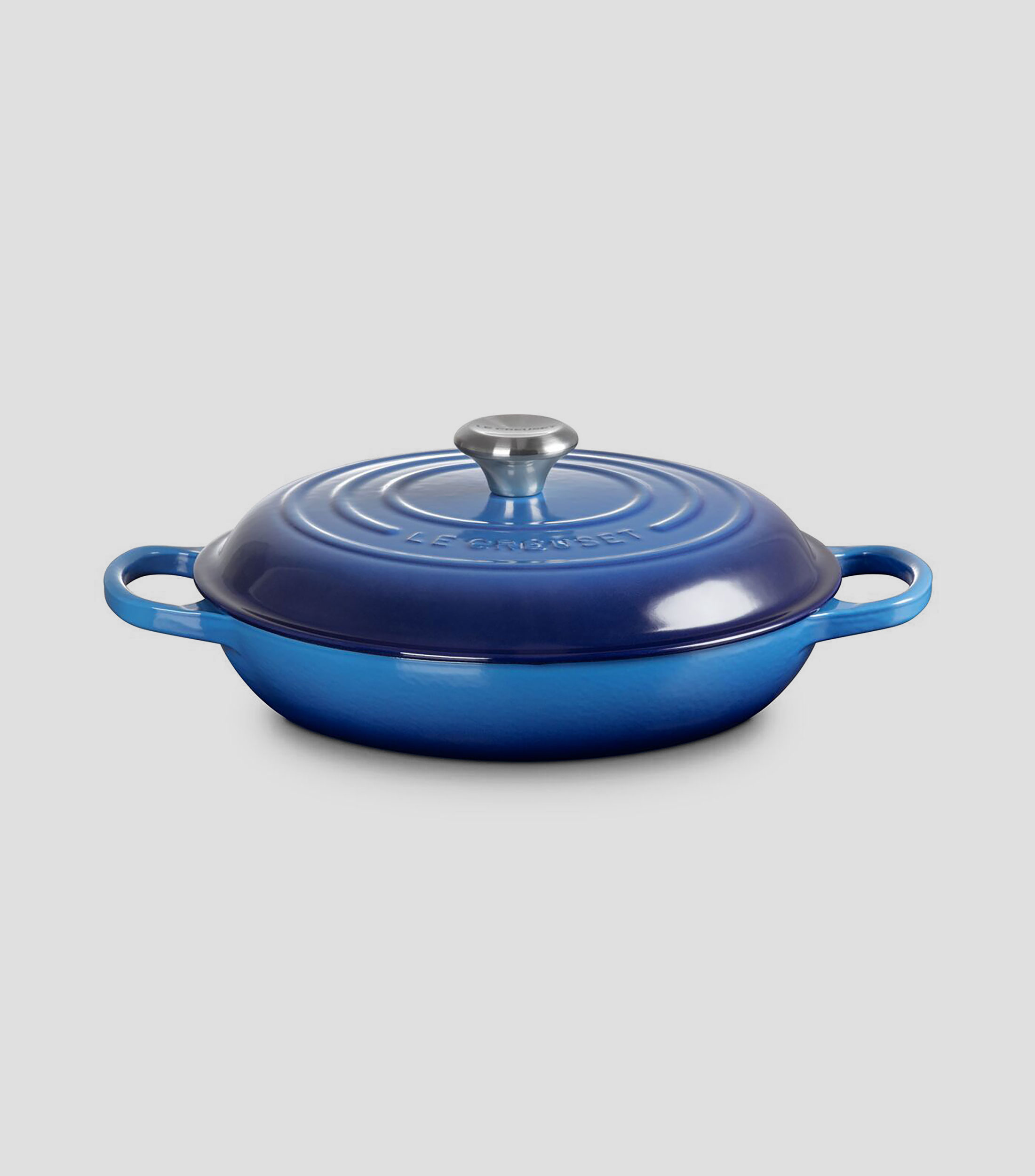 Cacerola en hierro colado Buffet 2.8 L azul