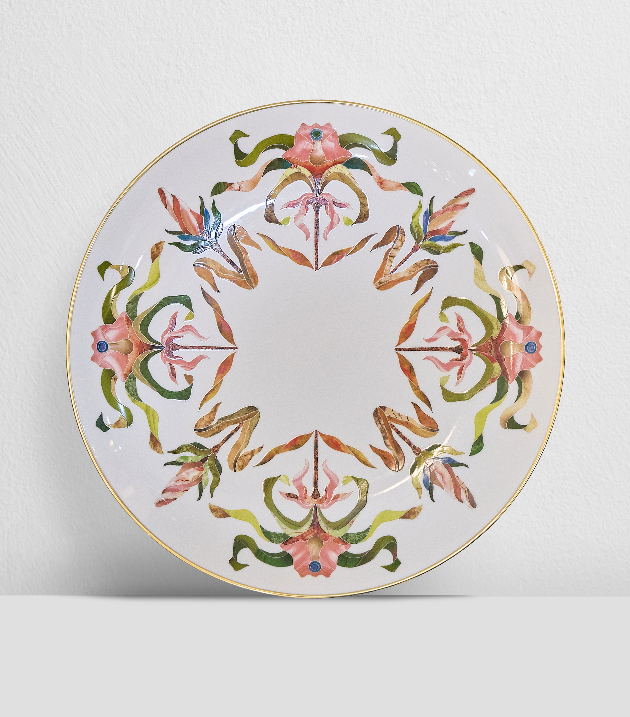 Plato trinche Grand Tour en porcelana