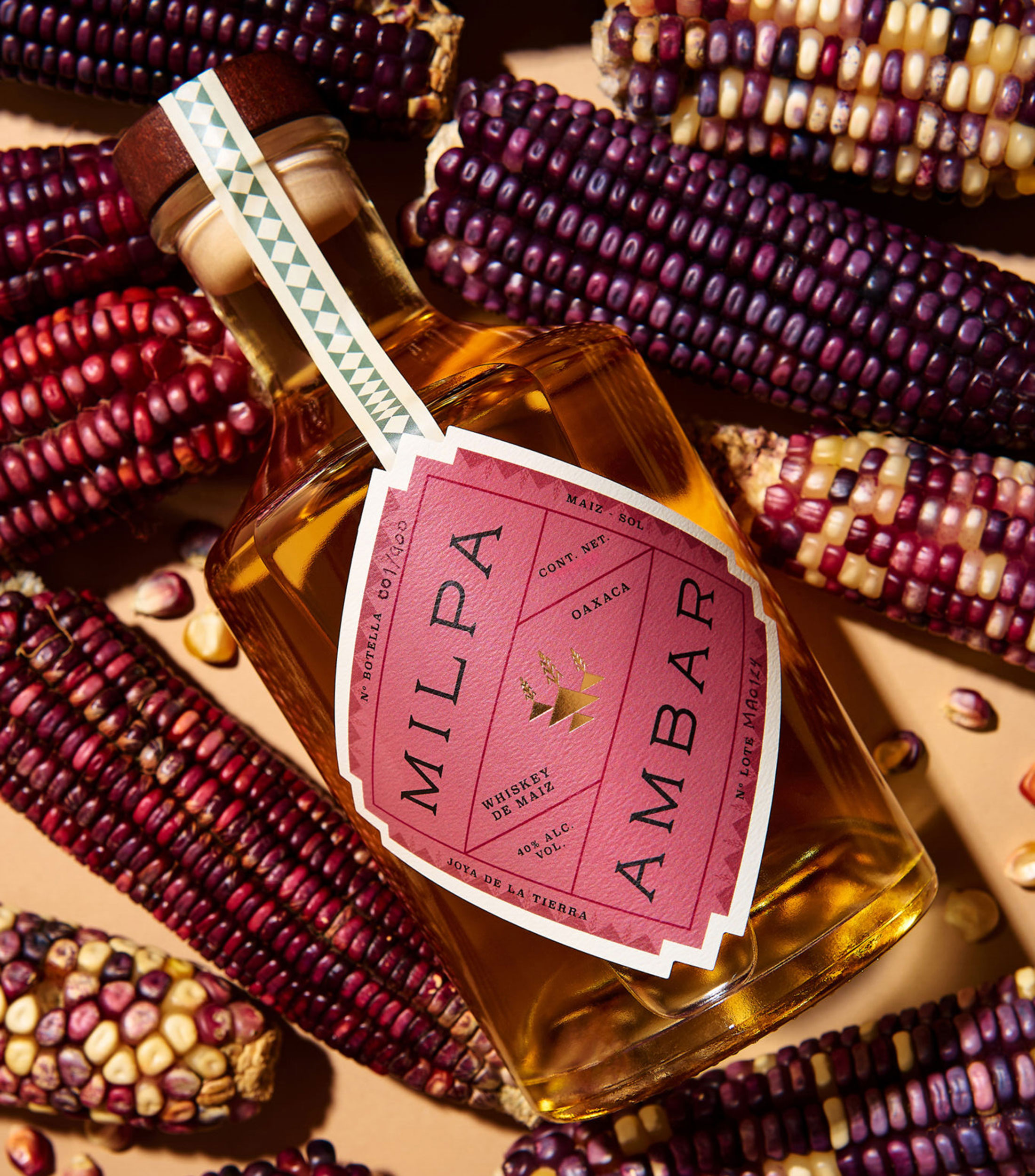 Whiskey Milpa Ámbar, 700 ml