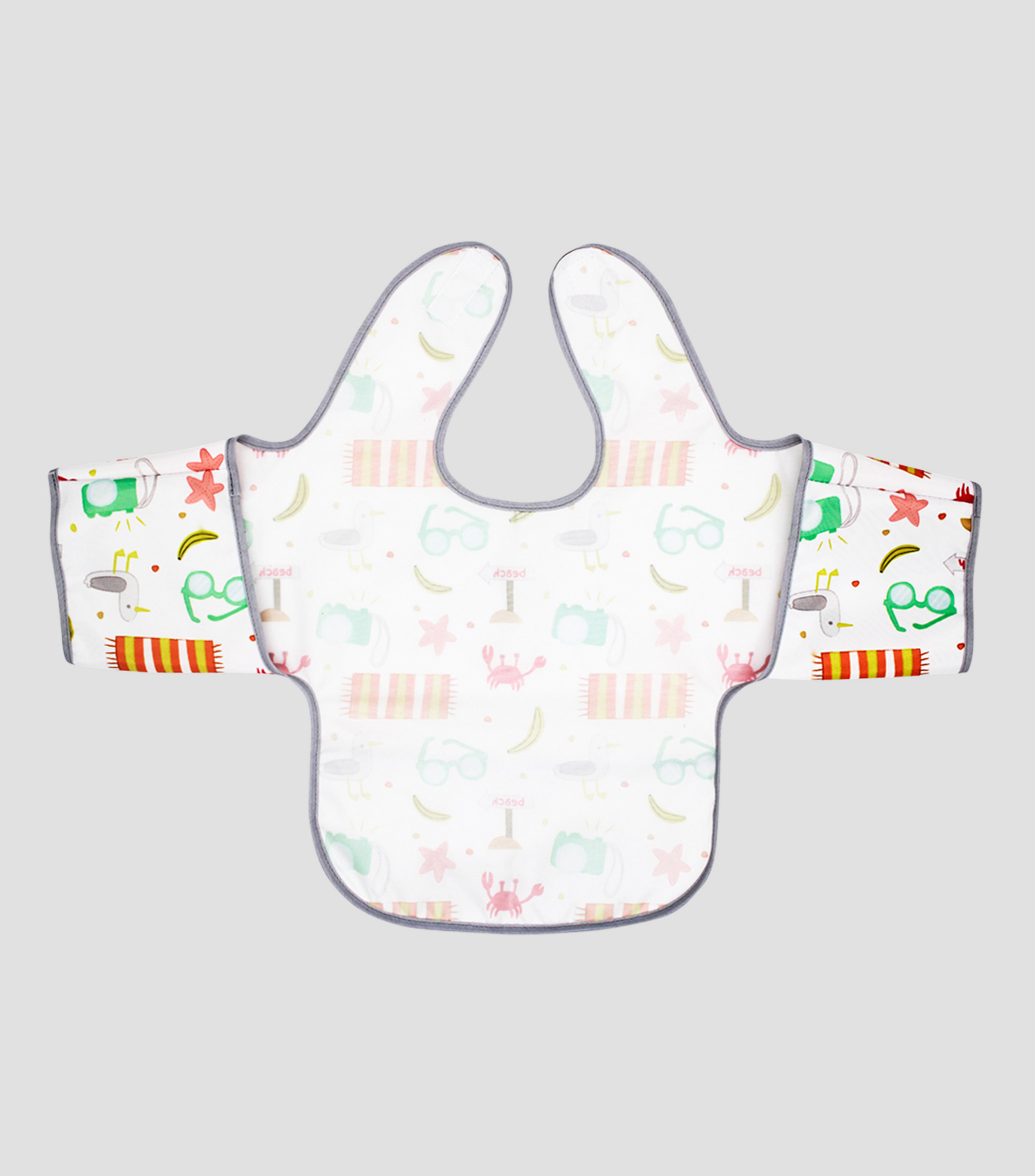 Babero impermeable con mangas Bebe
