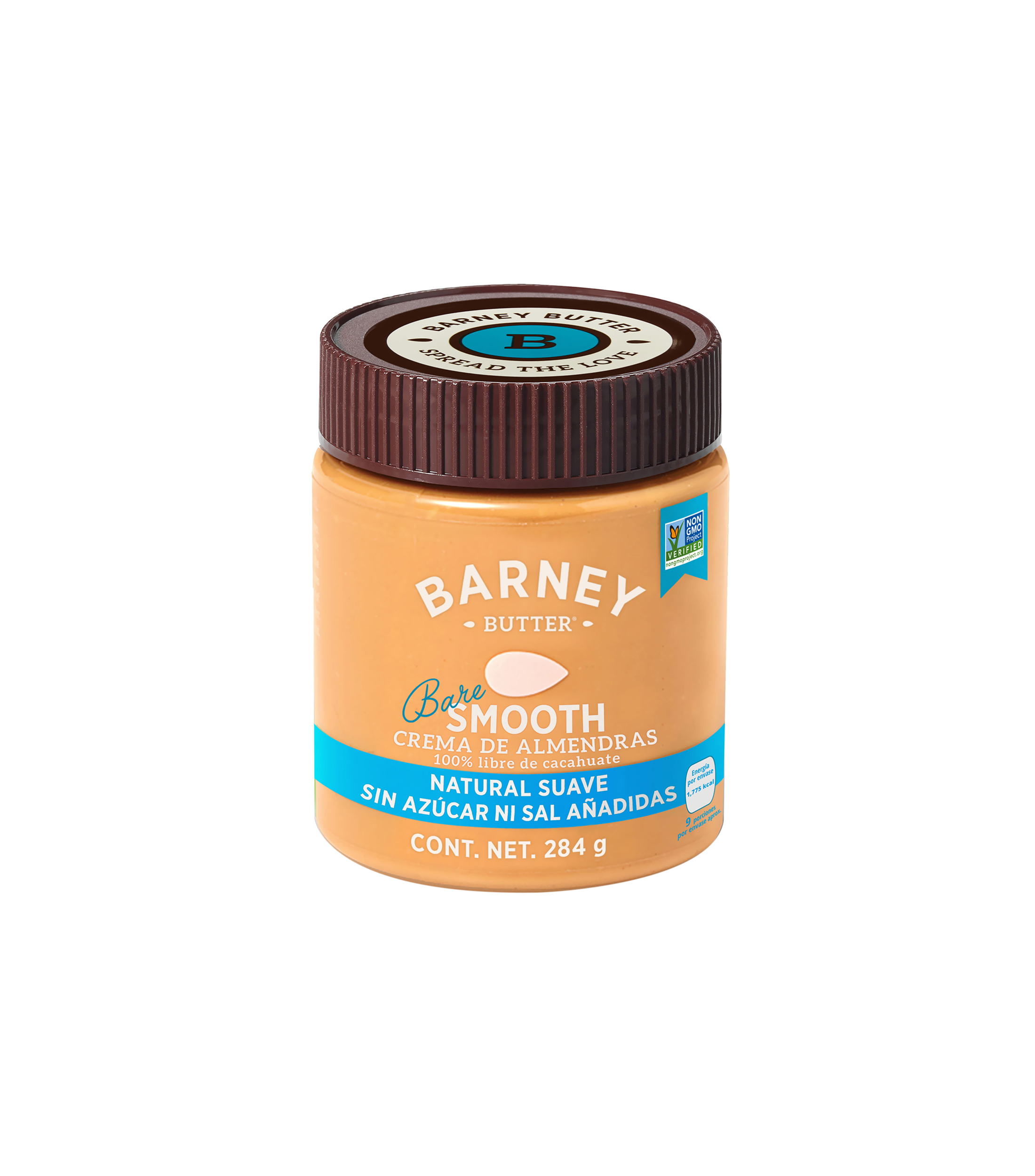 Crema de Almendras Suaves sin Azucar, 284 g