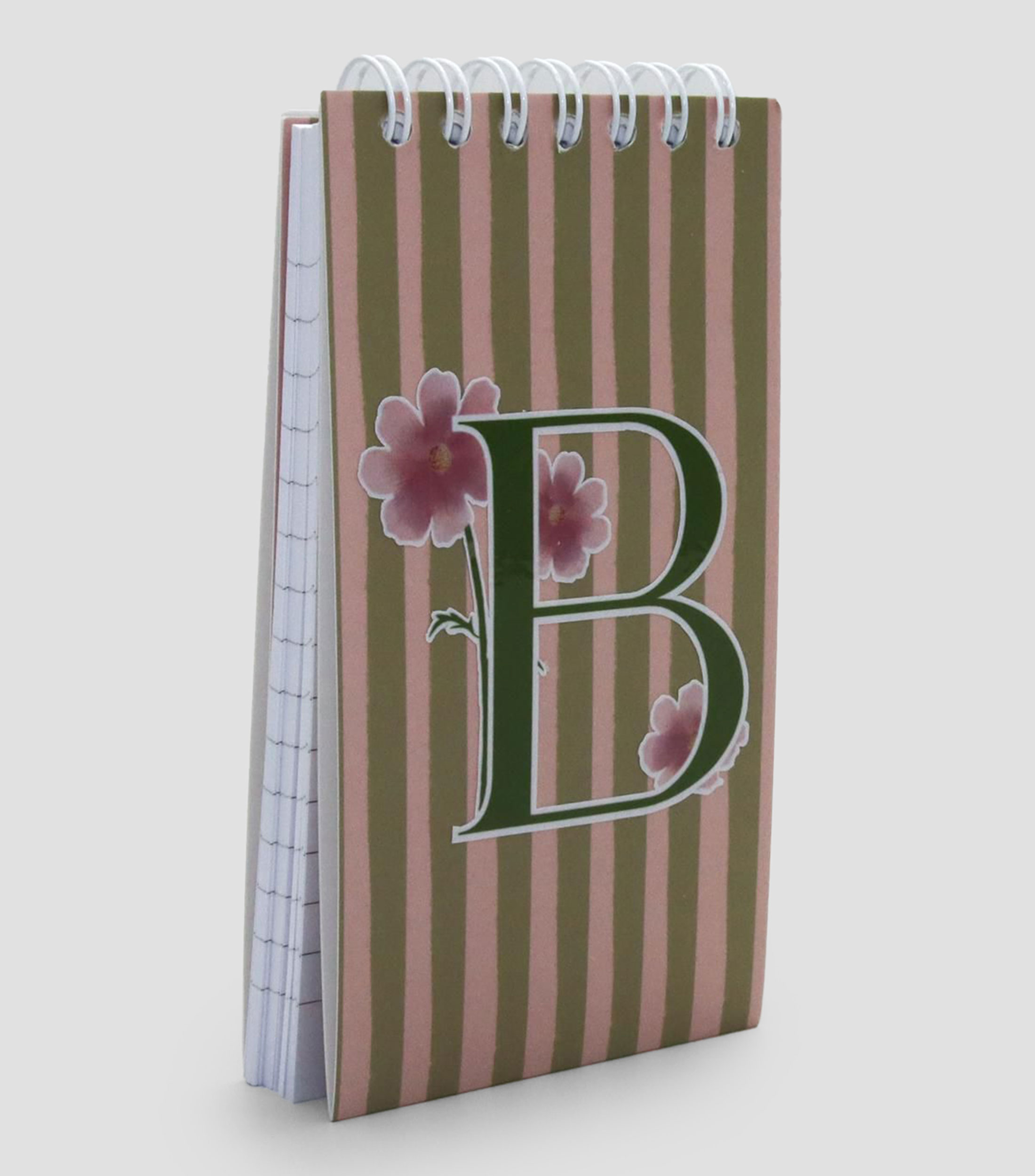 Libreta chica inicial "B", hojas raya