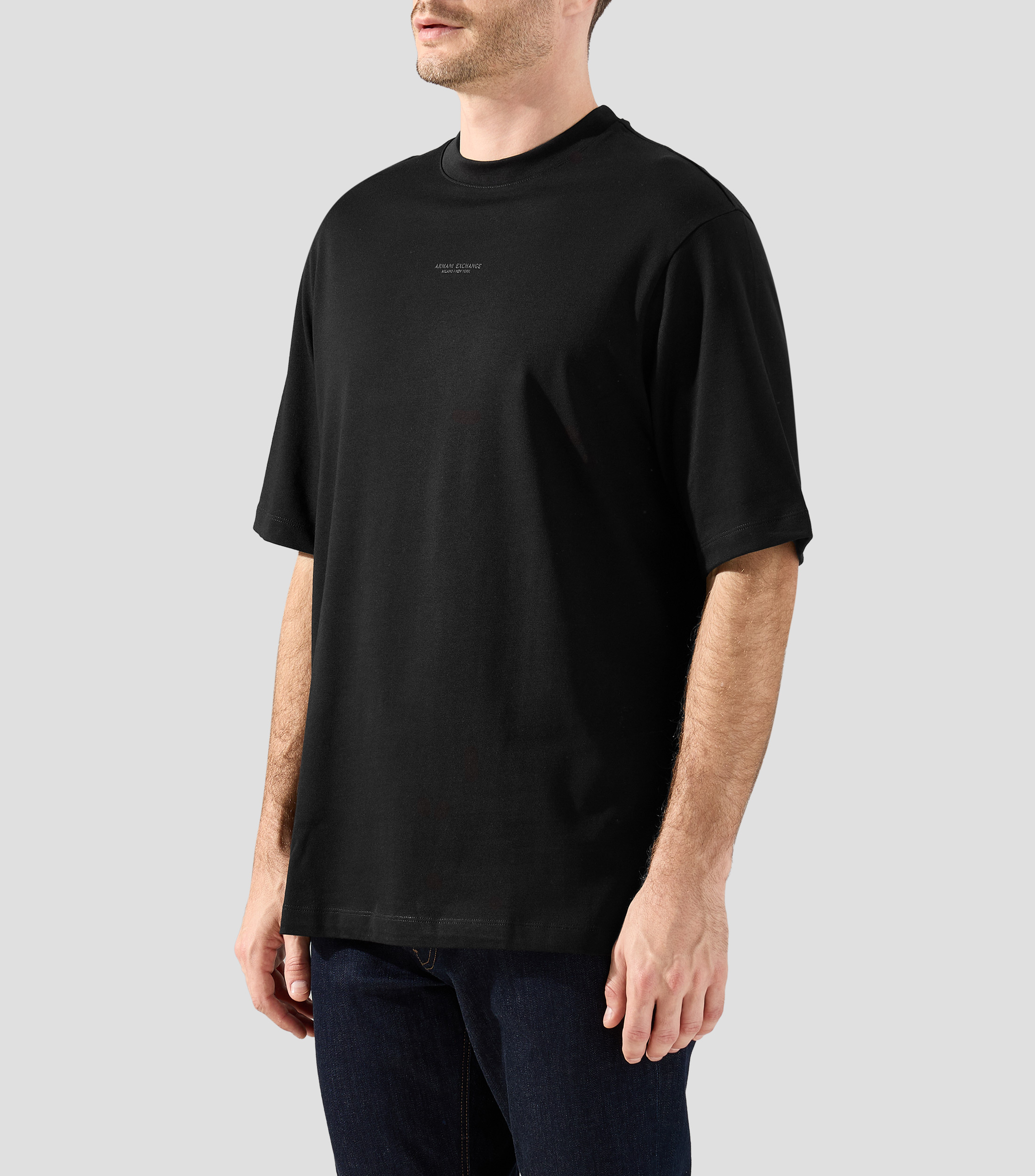 Playera cuello redondo manga corta lisa Hombre