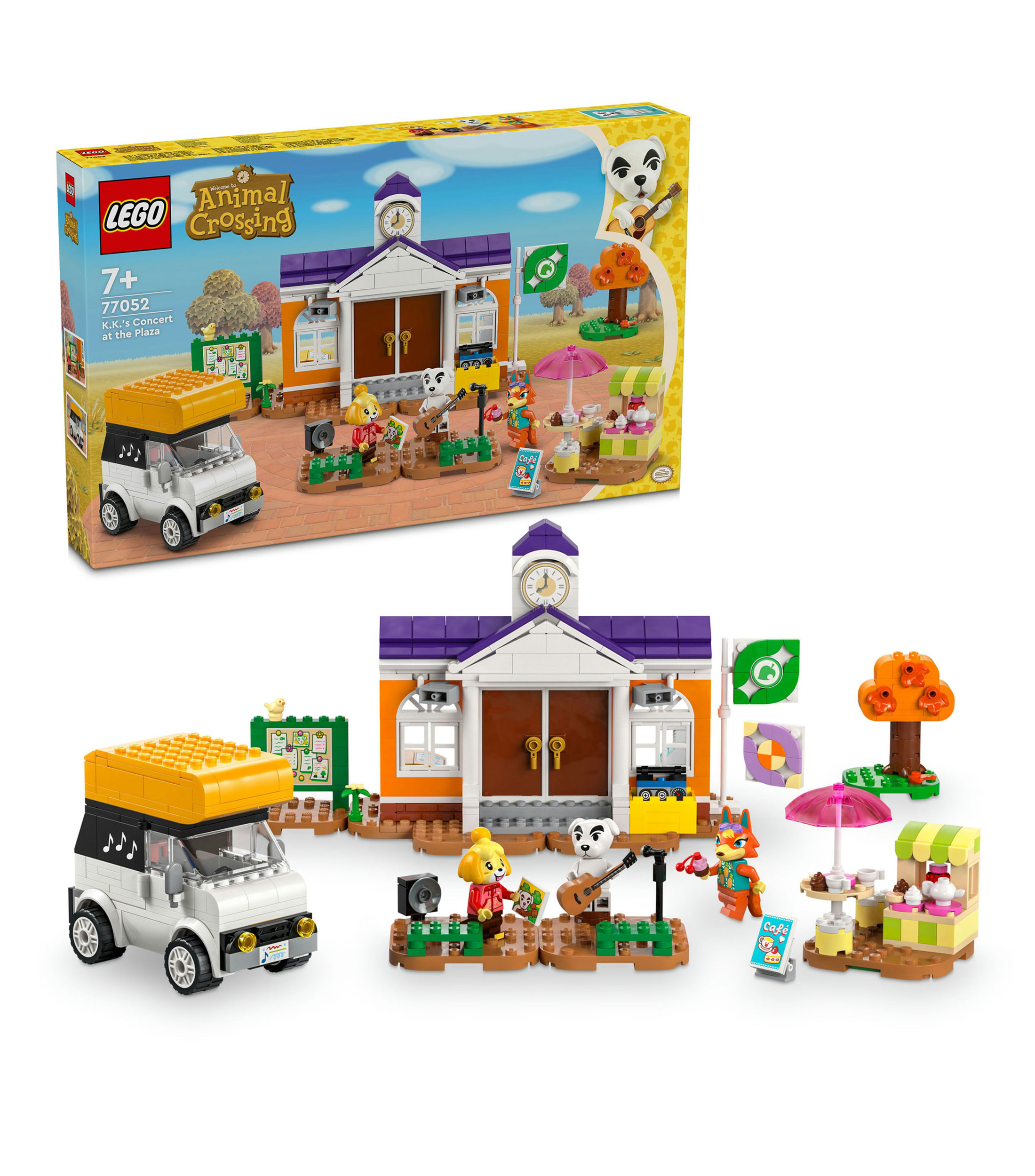 Lego Animal Crossing Concierto de Totakeke en la plaza 77052