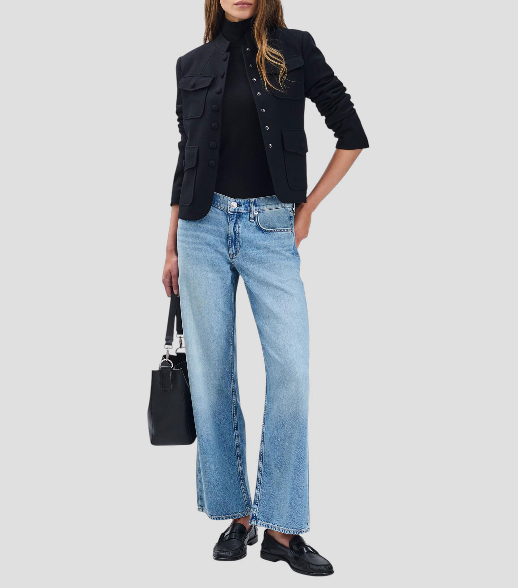 Jeans de corte straight Mujer
