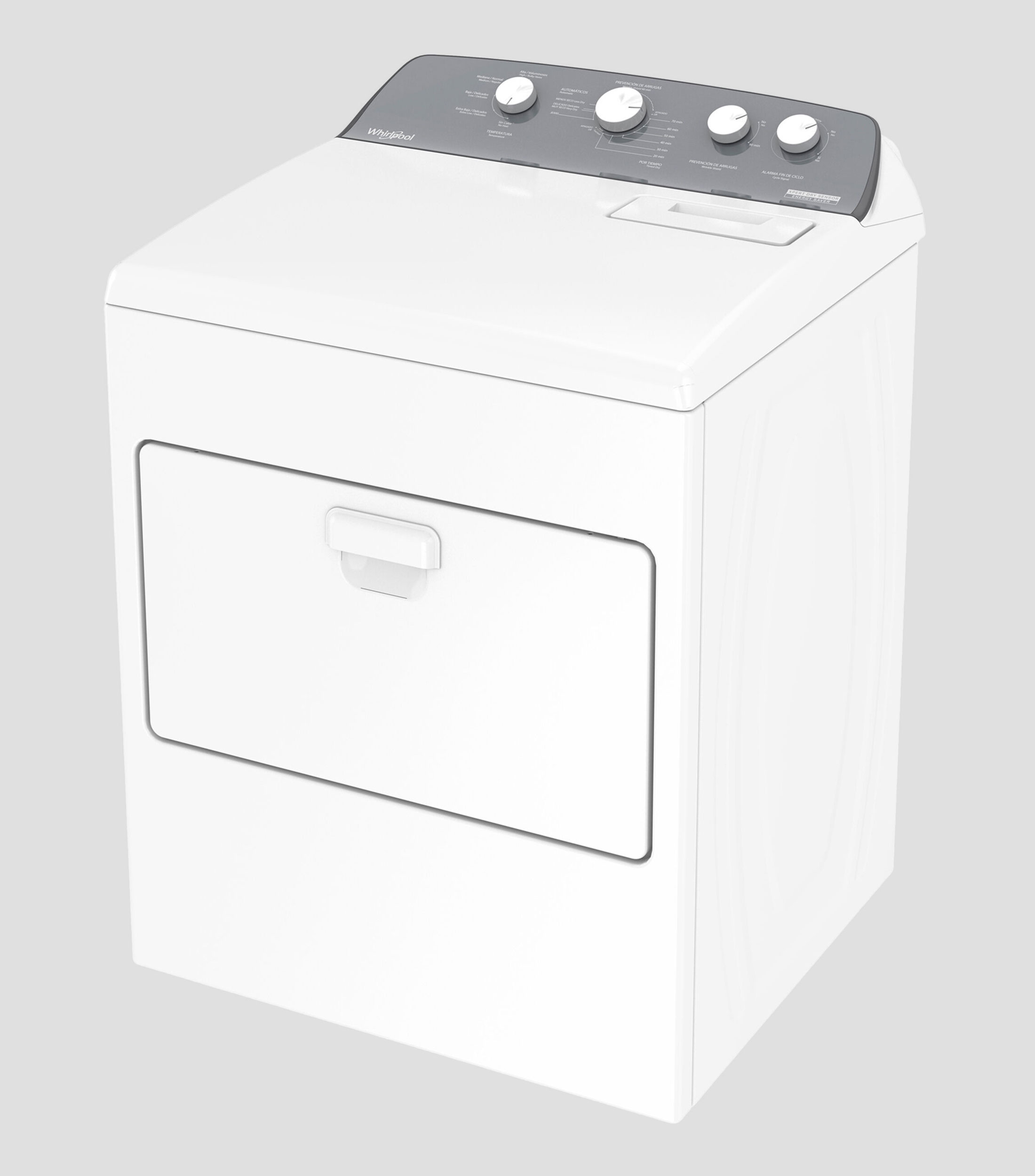 Secadora a Gas de Carga Superior 21 Kg Blanca