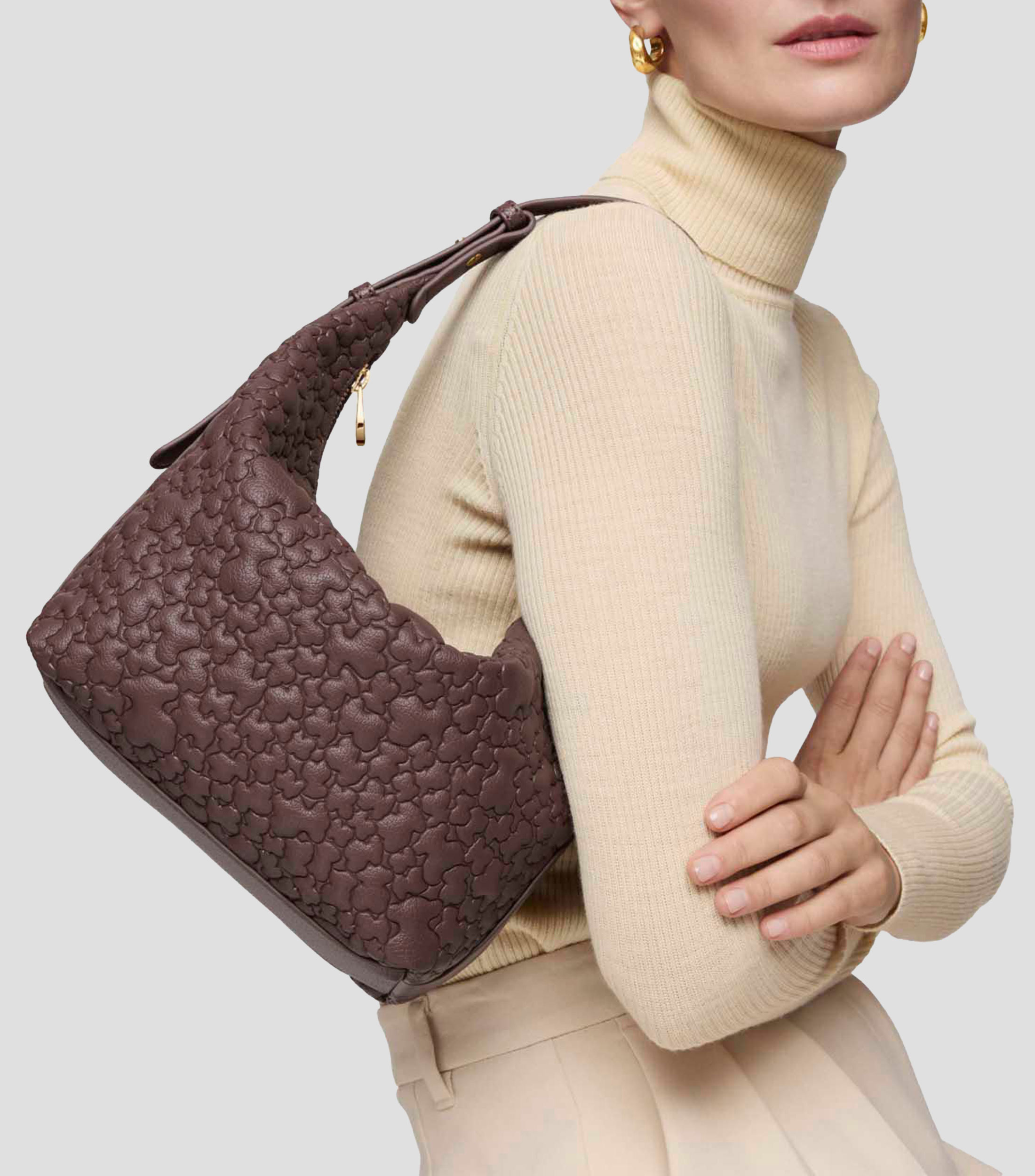 Bolsa shoulder Puffy Bear monogram Mujer