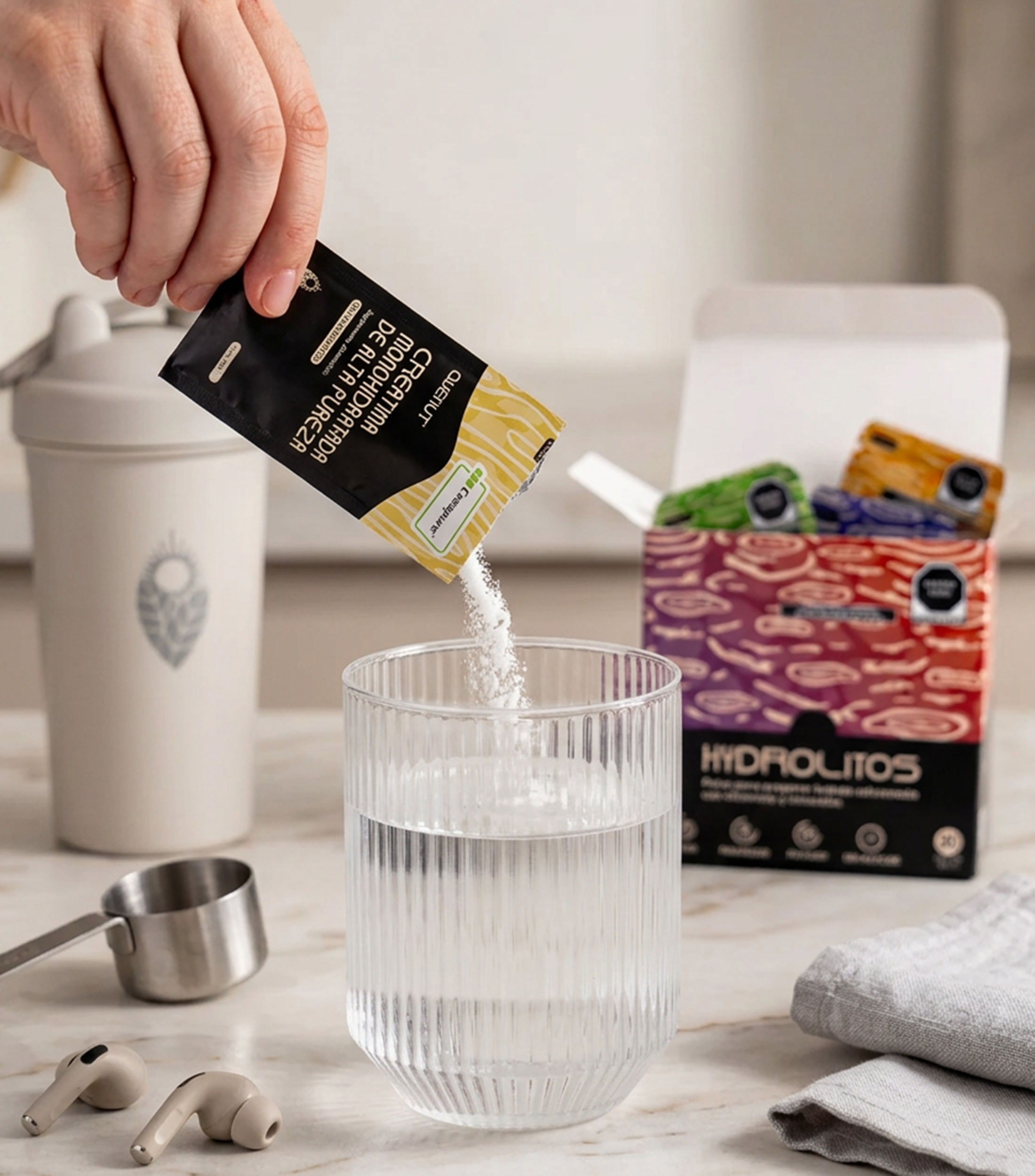 Suplemento Alimenticio Sobre Creatina Creapure, 5 g