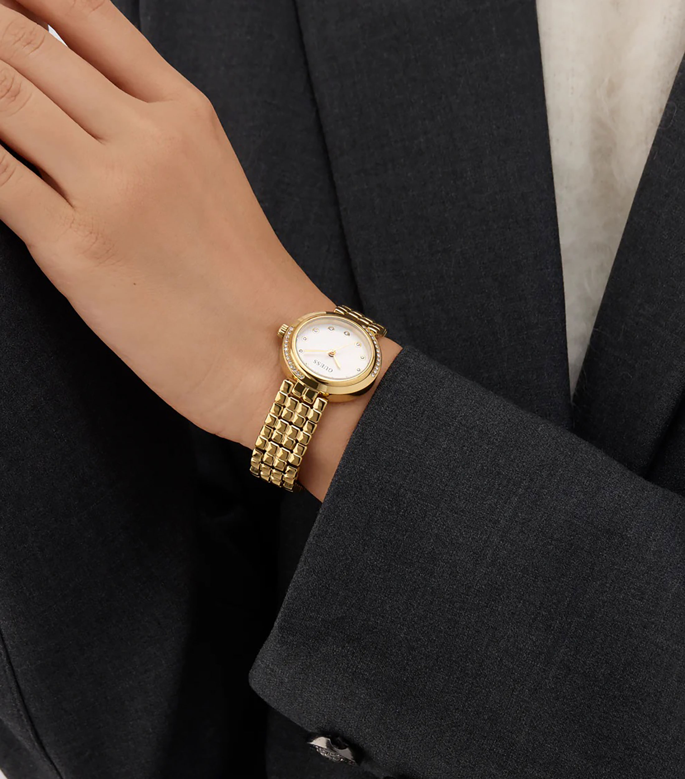 Reloj para Mujer Clara casual dorado