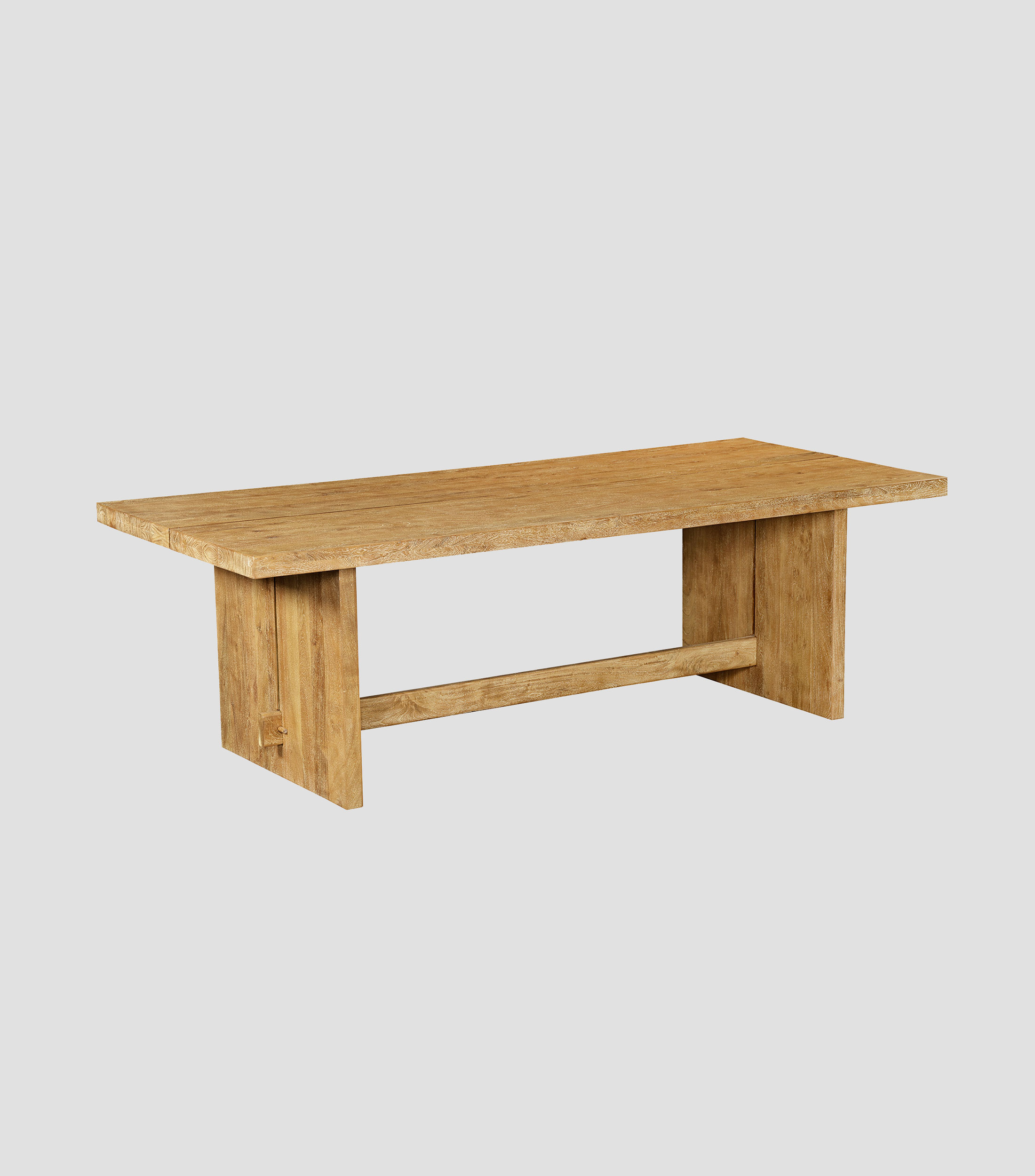 Mesa de comedor Rudy en madera de acacia