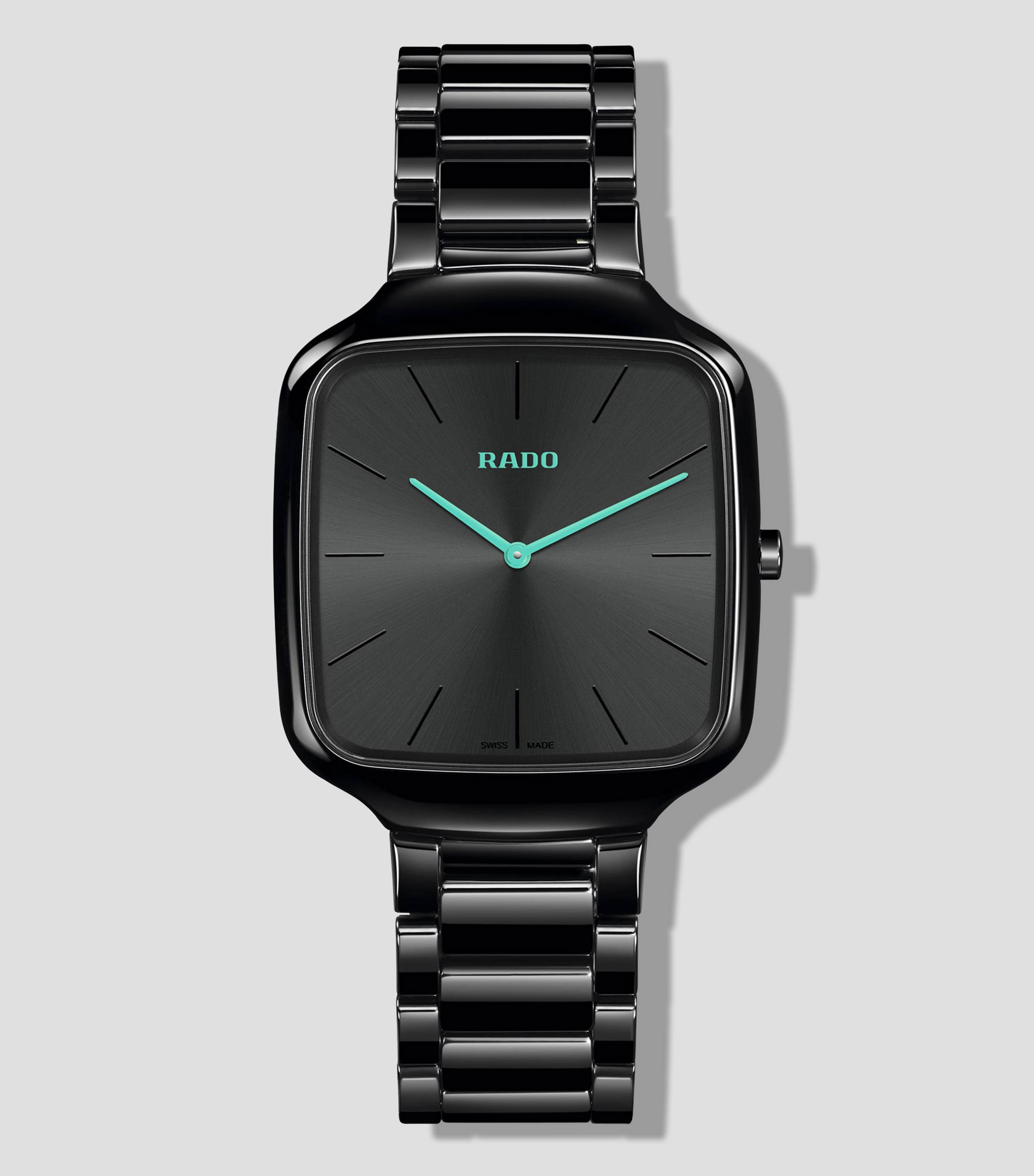 Reloj Unisex True Square Thinline casual negro