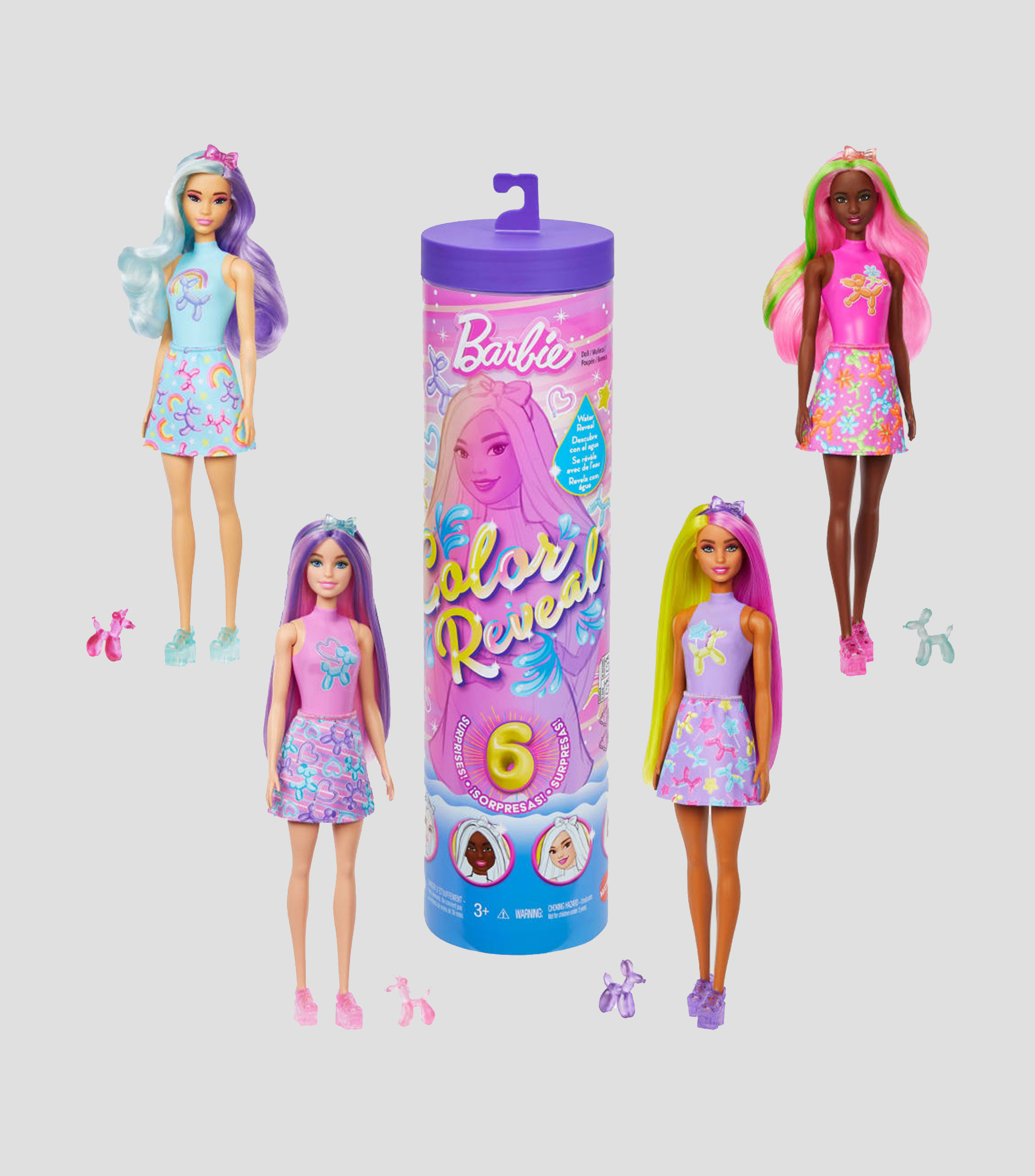 Muñeca Barbie Color Reveal Sorpresa