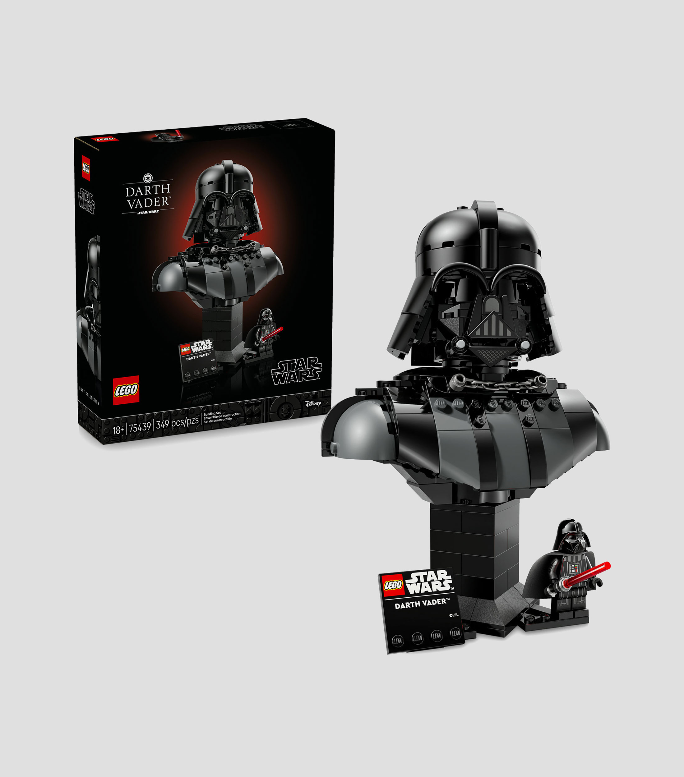 Lego Star Wars, Busto de Darth Vader