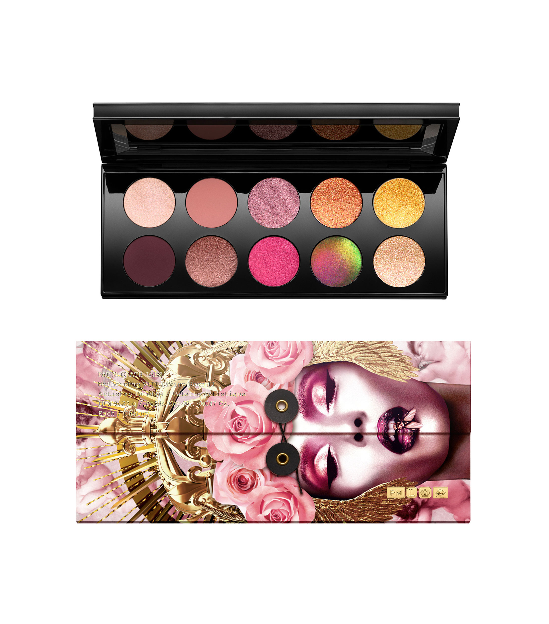 Paleta de Sombras Mothership VIII Divine Rose II, 13.2 gr