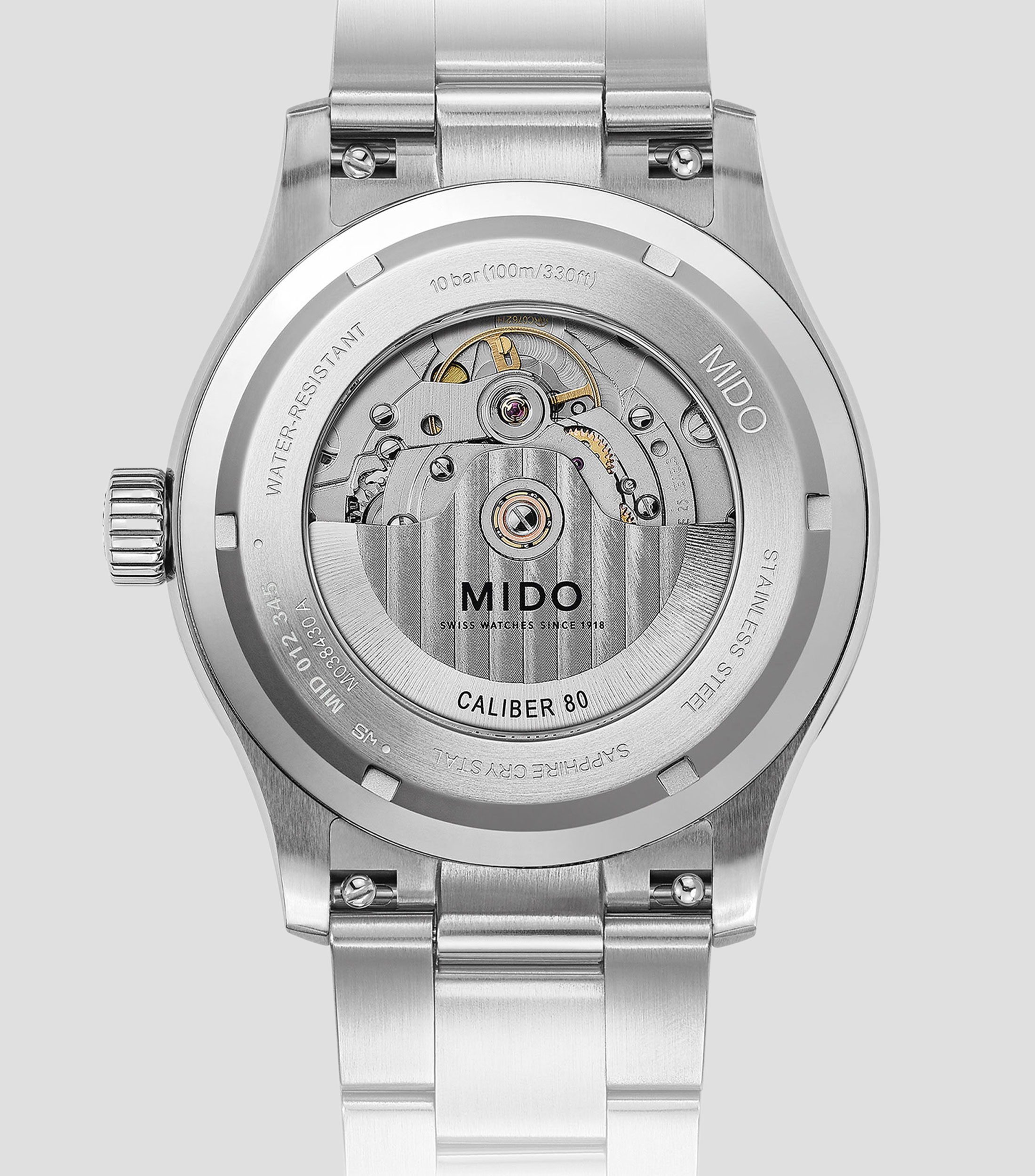 Reloj Unisex Multifort M, Casual plateado