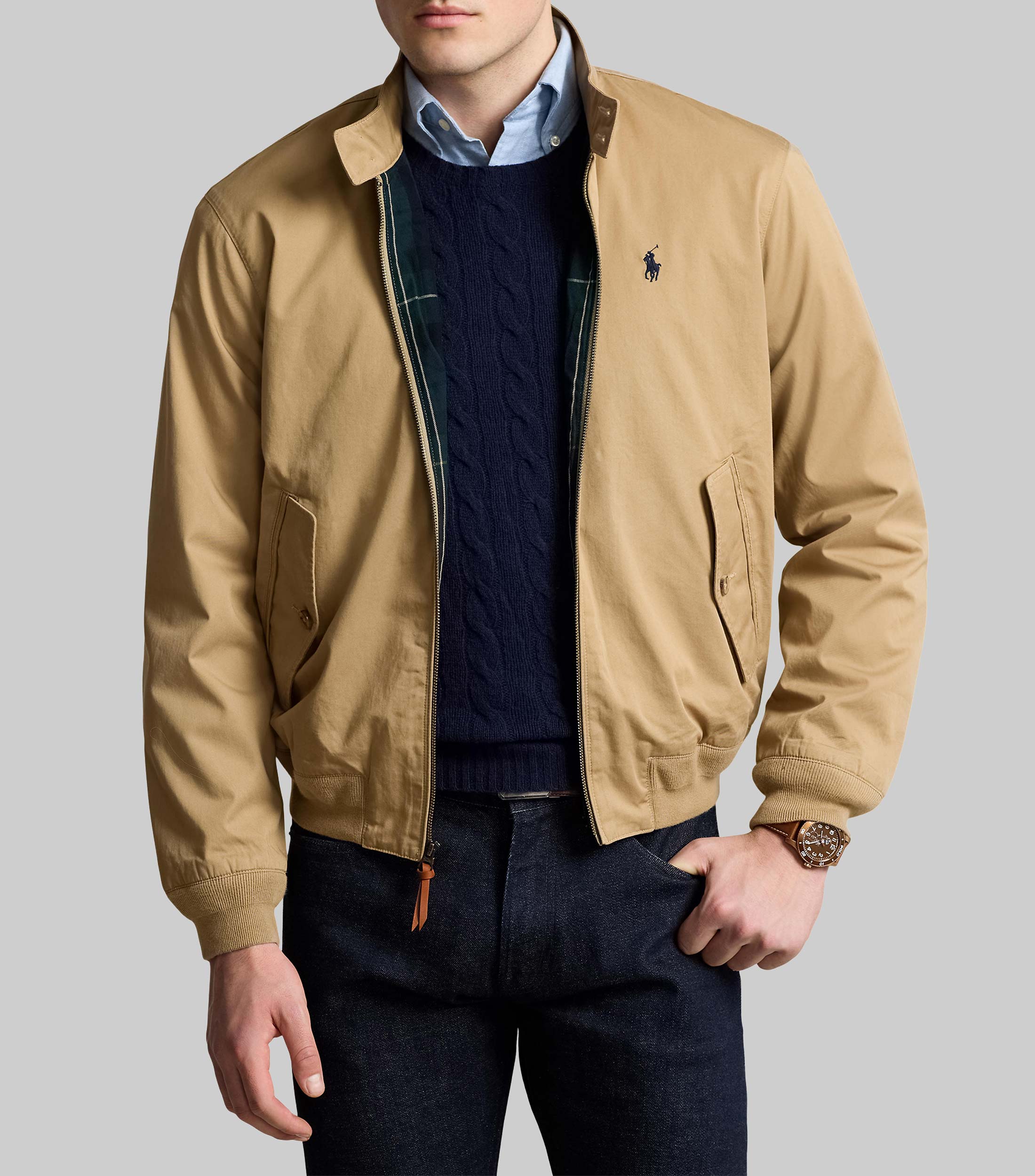 Chamarra Larga Polo Retro Chamarra Polo Fred Perry Hombre Chaqueta