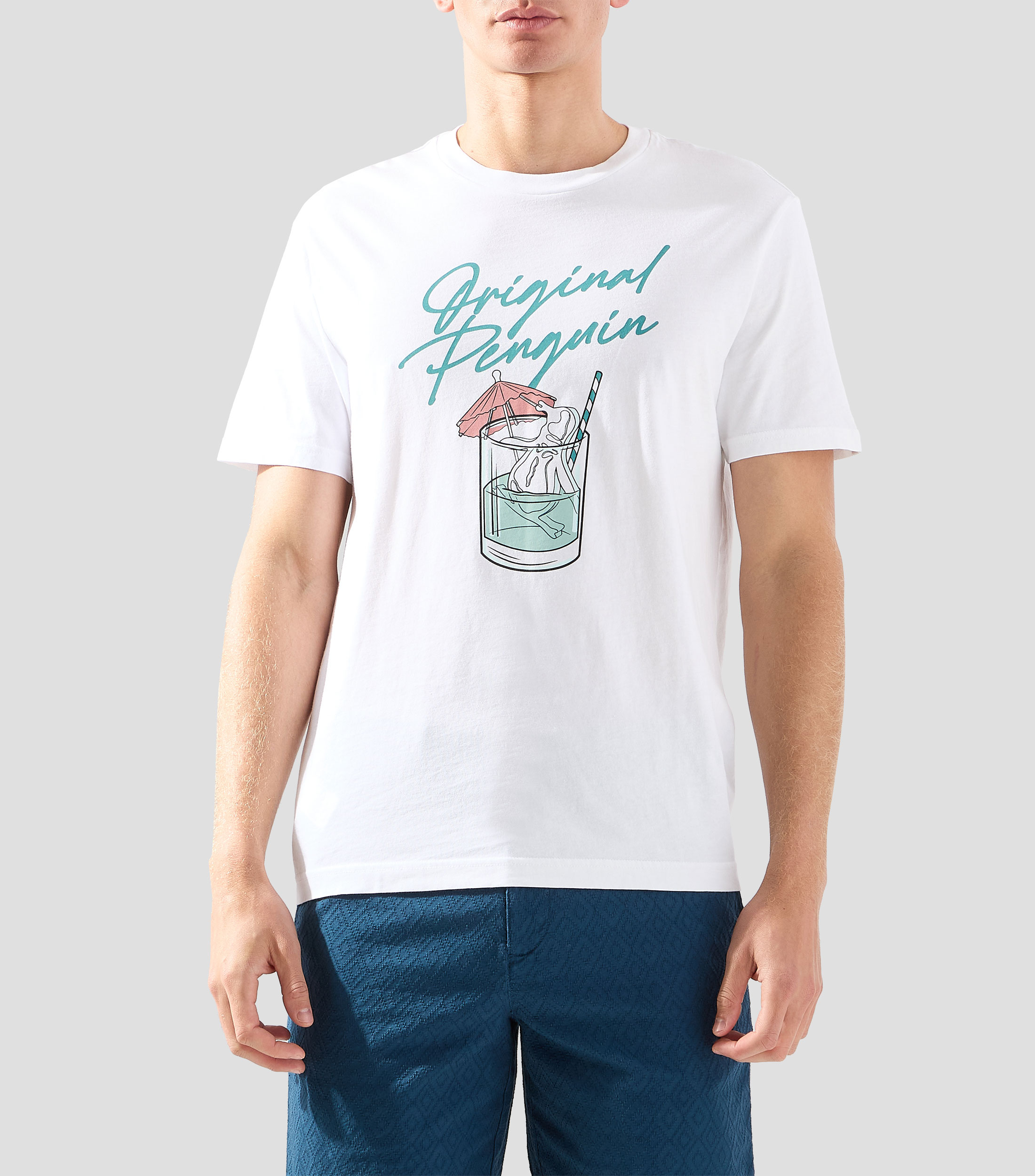 Playera cuello redondo manga corta Hombre