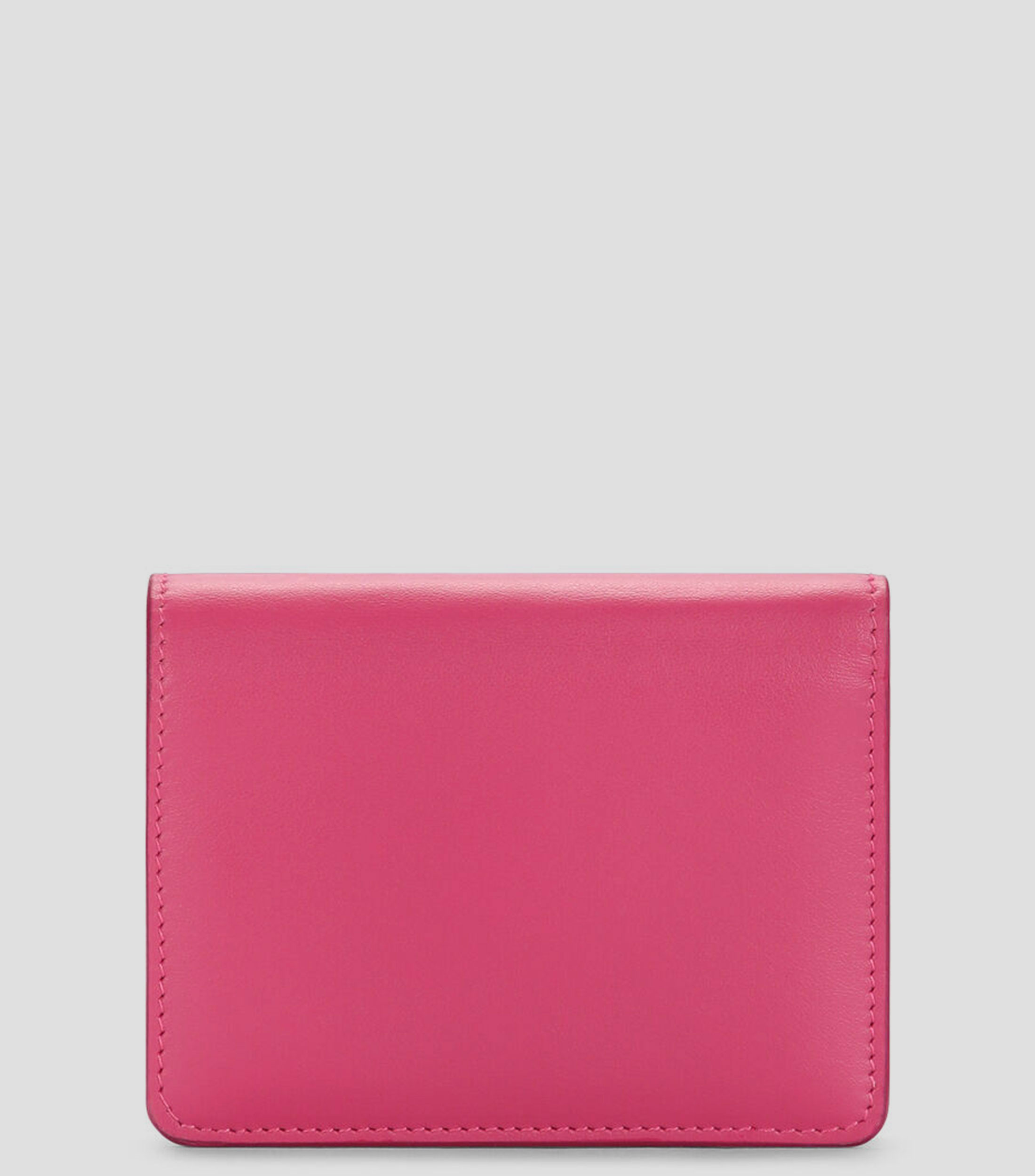 Cartera en piel lila DG Logo Mujer
