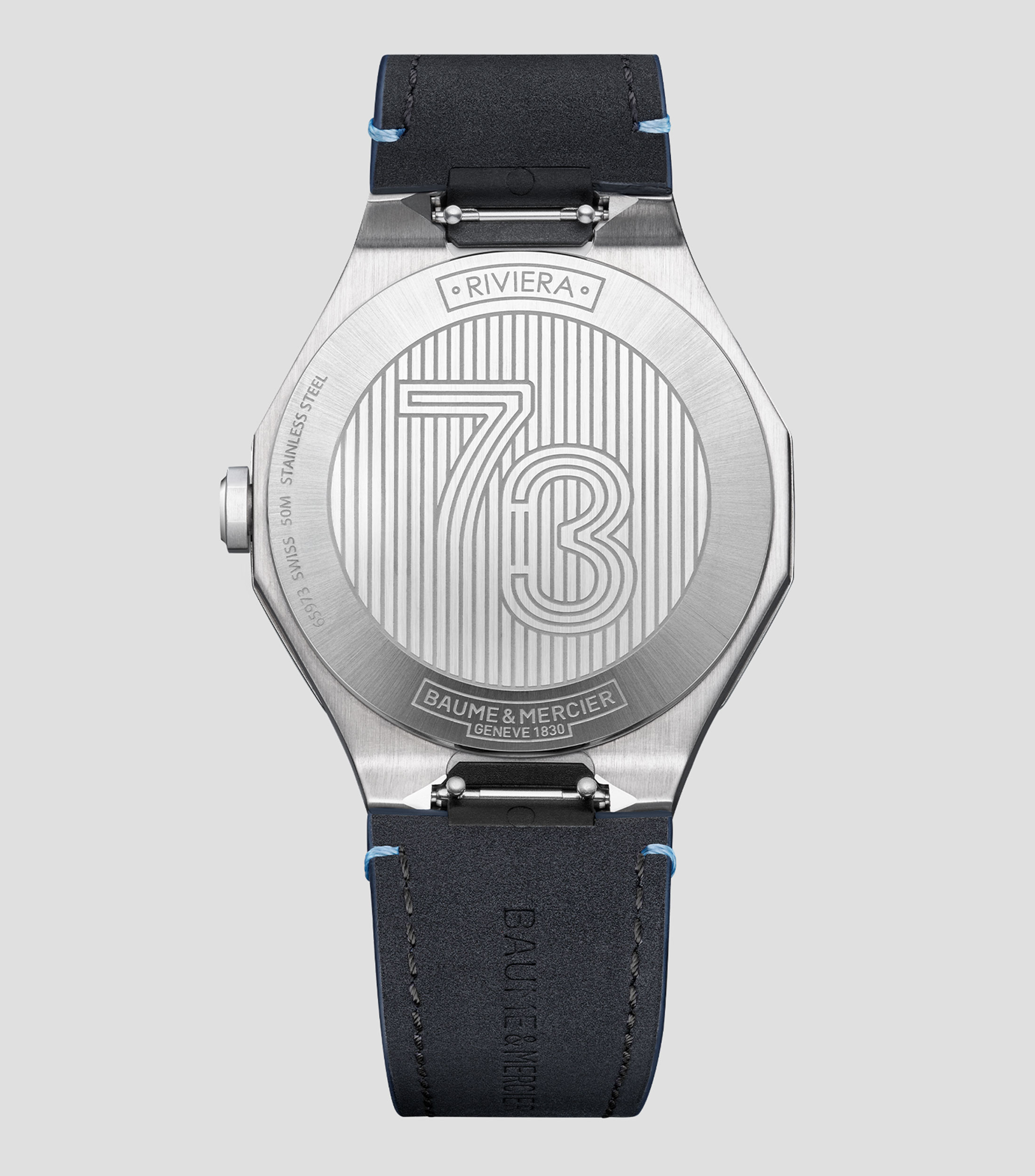 Reloj para Hombre Riviera casual plateado
