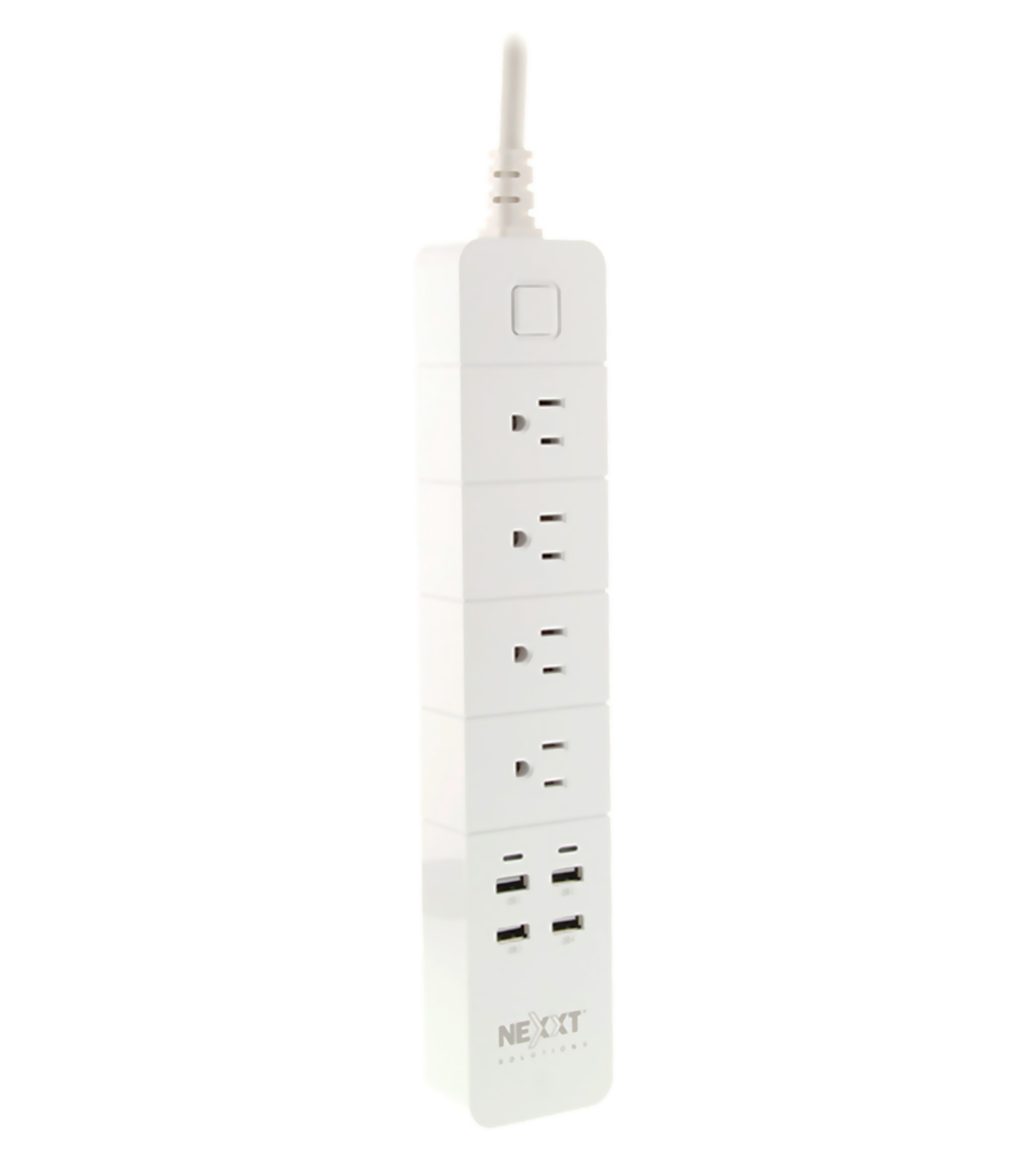Home Smart Surge 4 Outlet Blanco