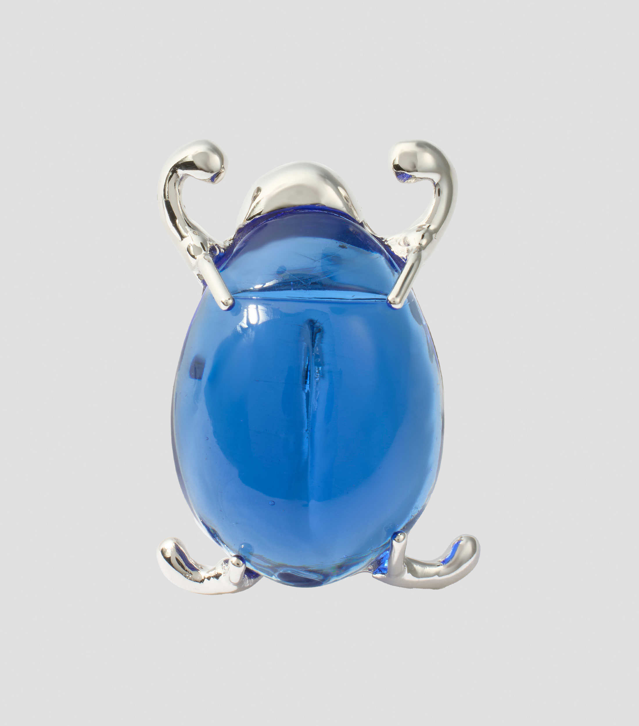 Anillo en plata Aire con vidrio Mujer