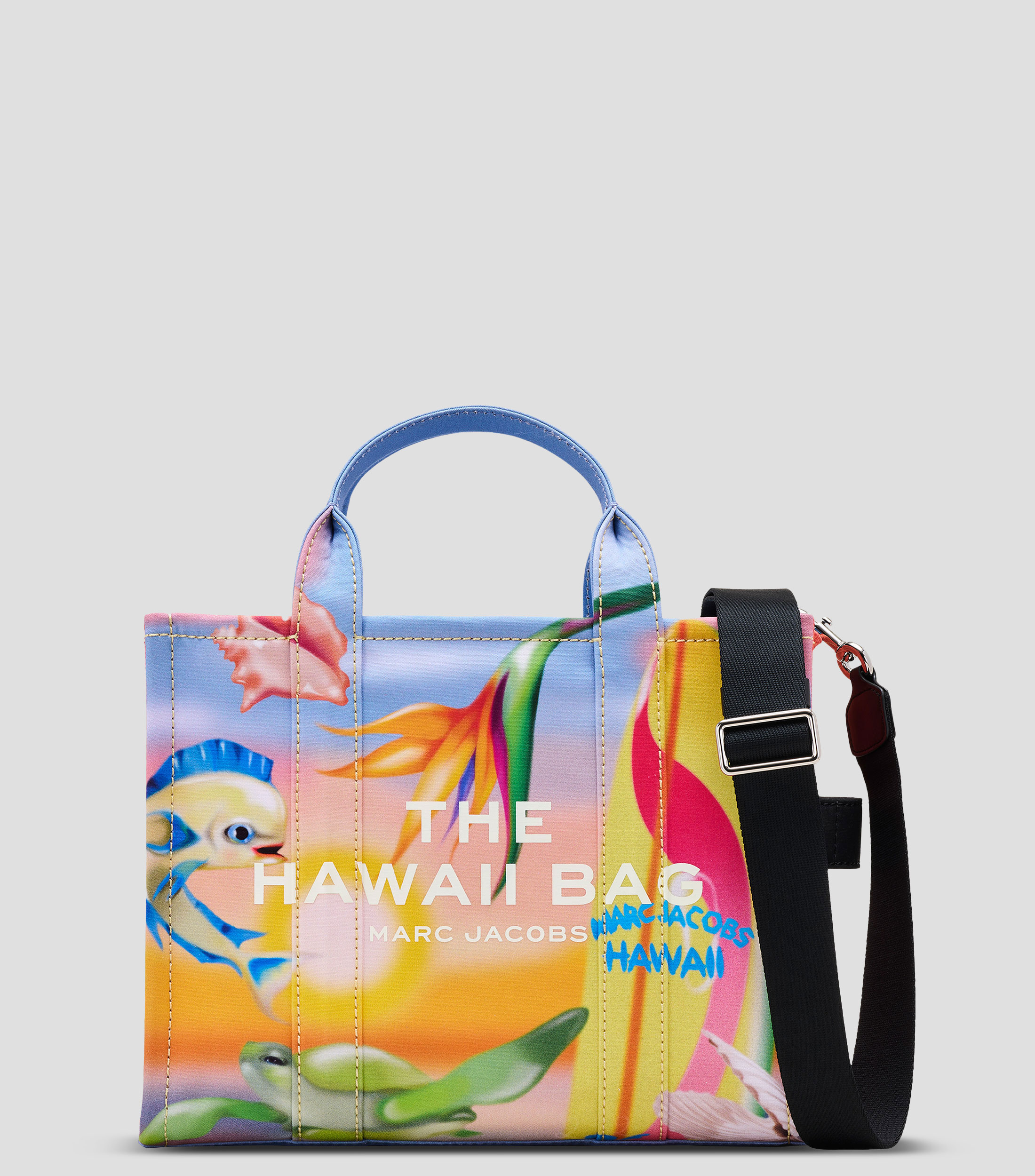 Bolsa tote multicolor The medium tote Hawaii estampada Mujer