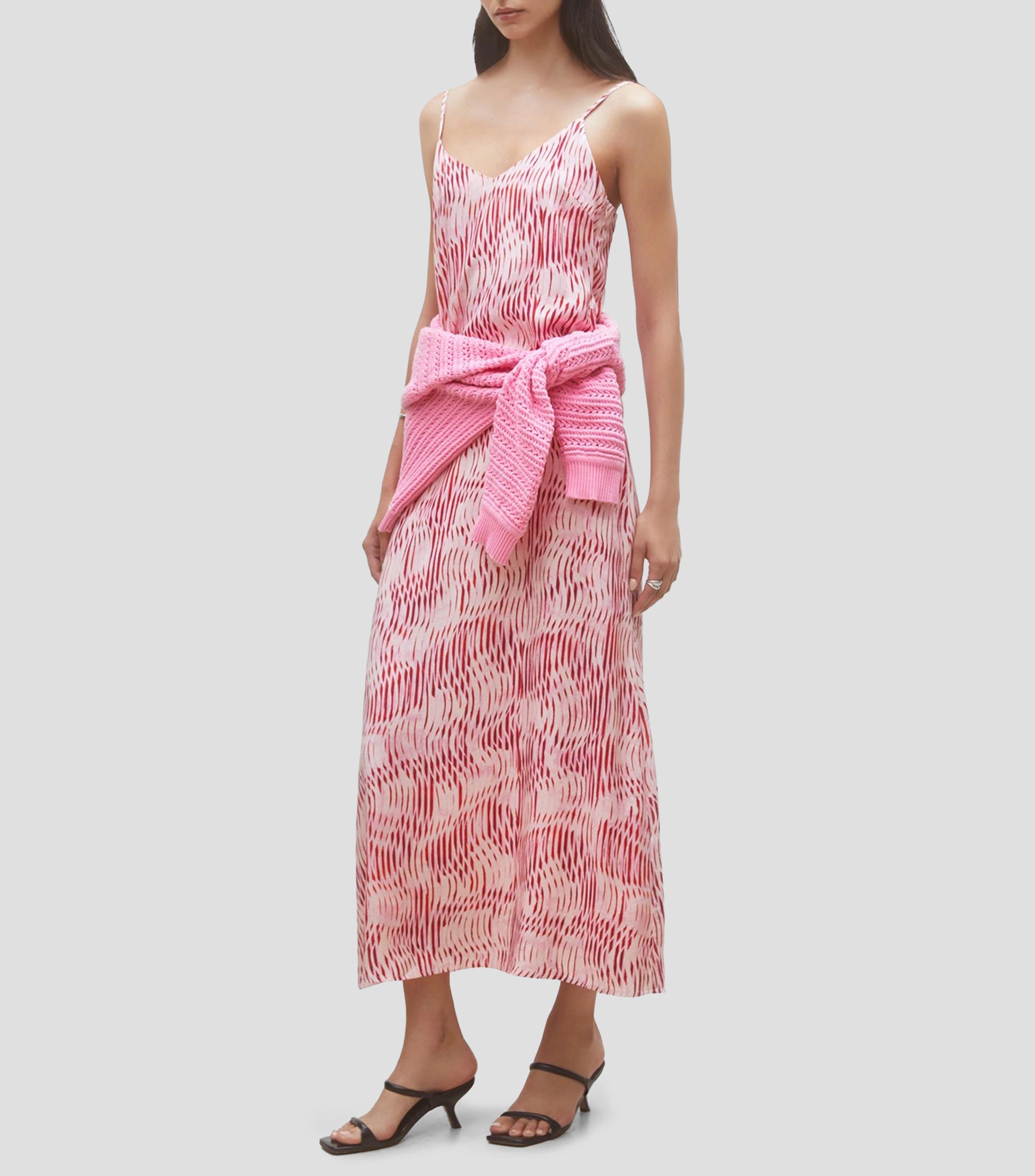 Vestido midi estampado Cesaria Mujer