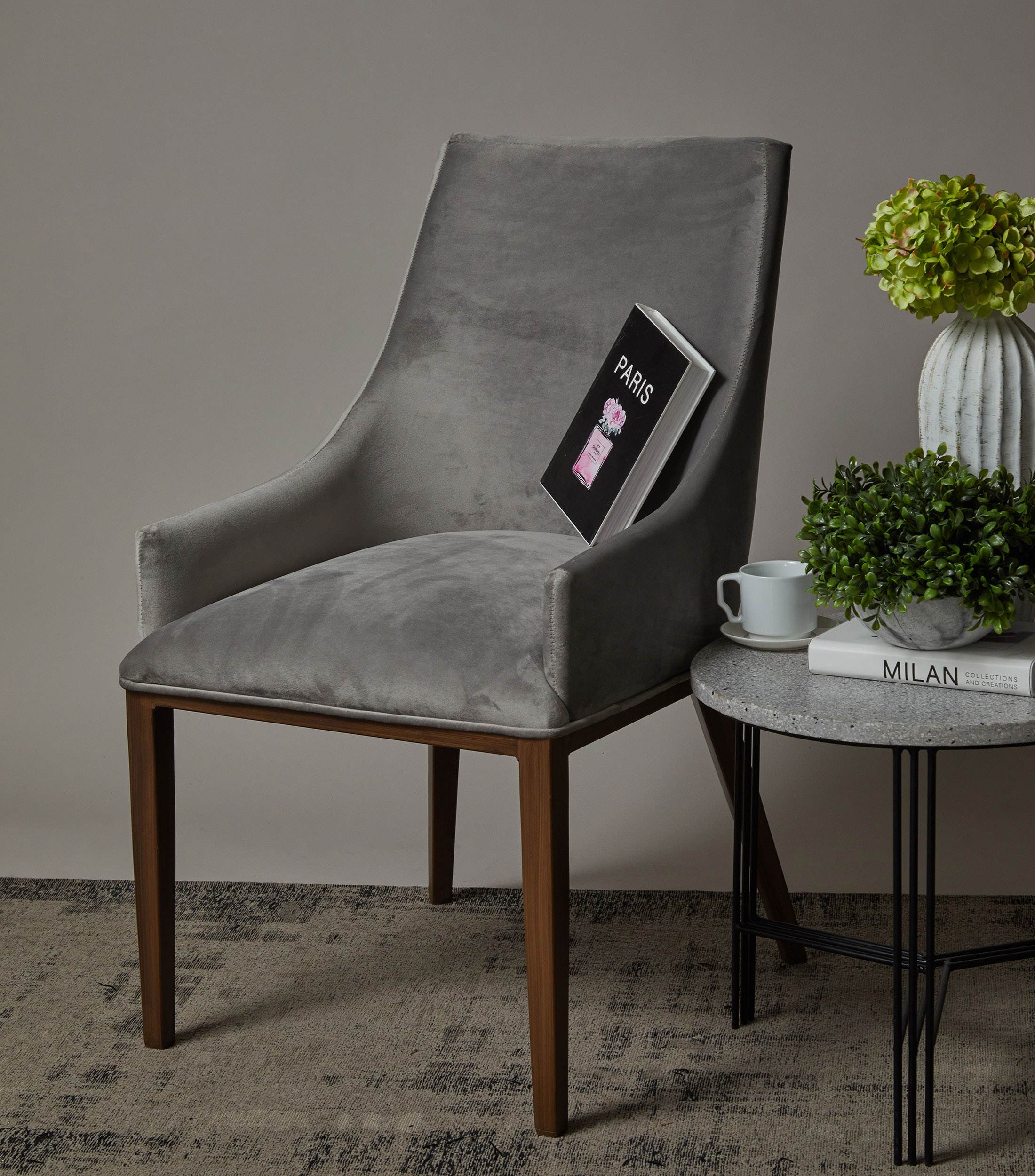 Silla Beverly Gris