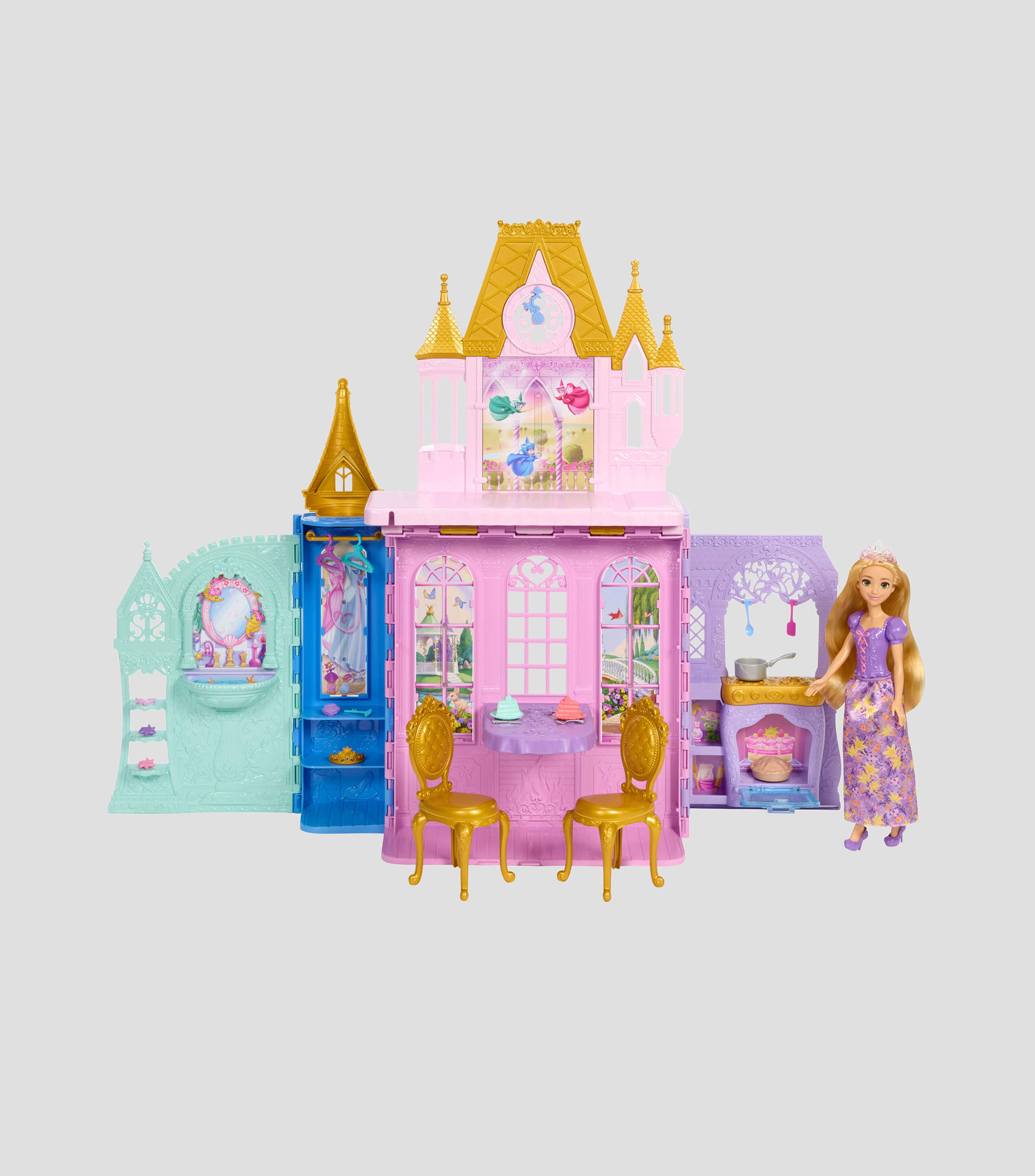 Castillo Plegable de Rapunzel