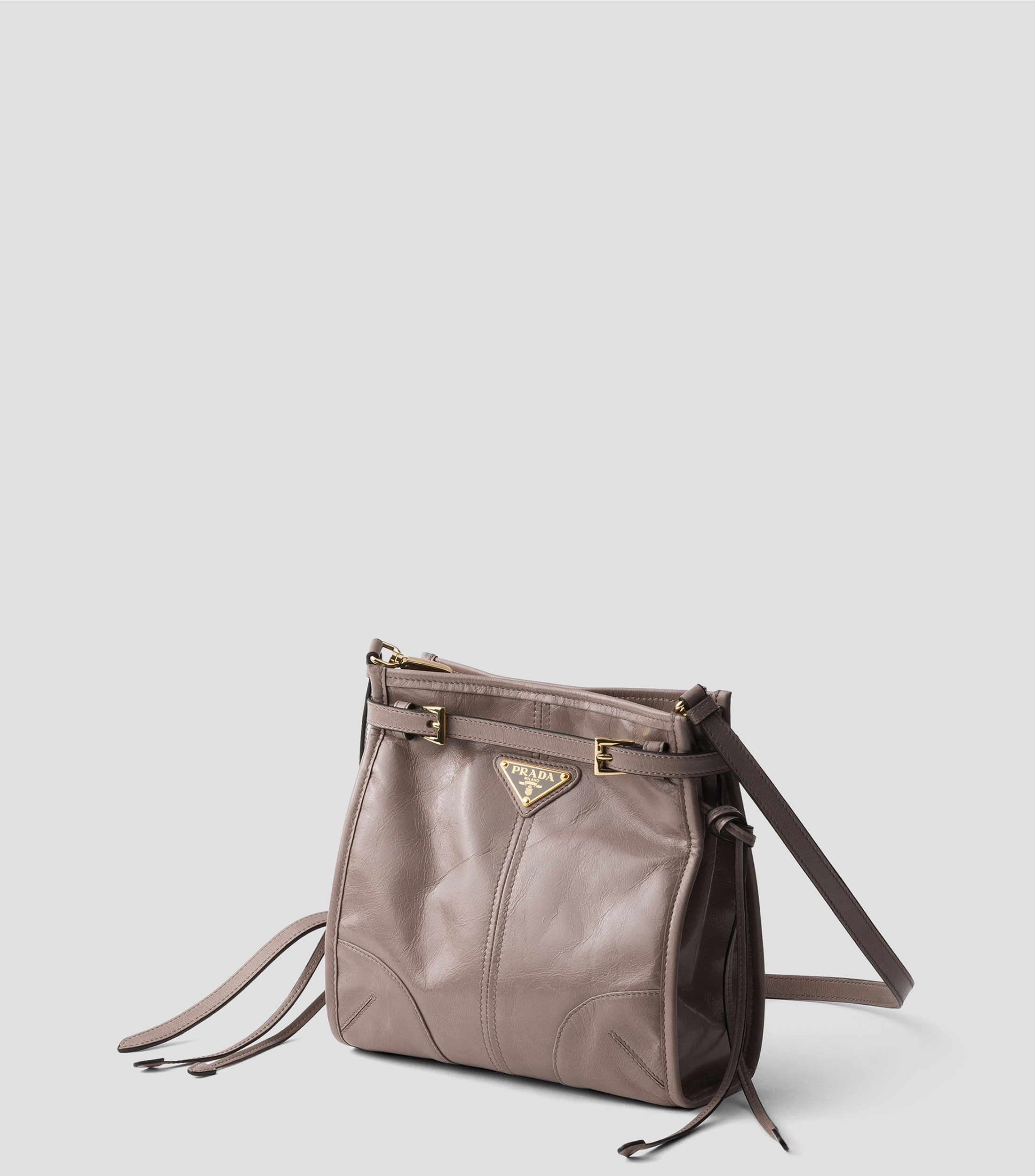 Bolsa Bandolera mini de piel Prada Bonnie Mujer