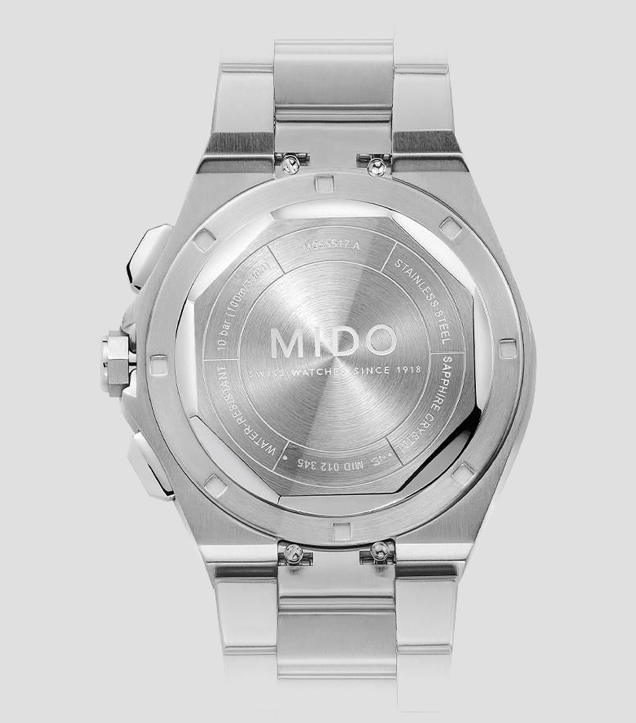 Reloj para Hombre Multifort 8 Chronograph Quartz casual plateado