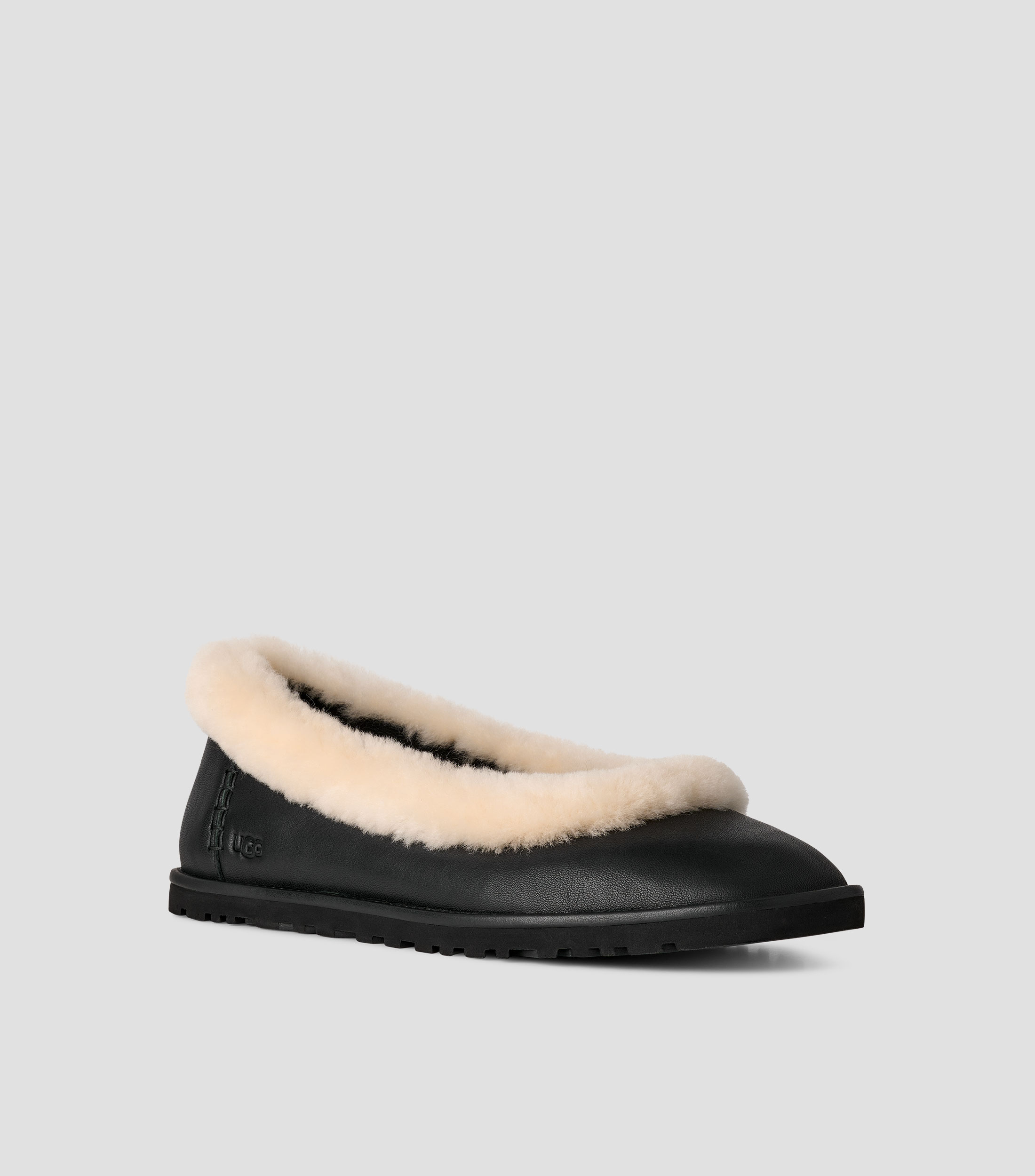 Pantuflas Zora en piel Mujer