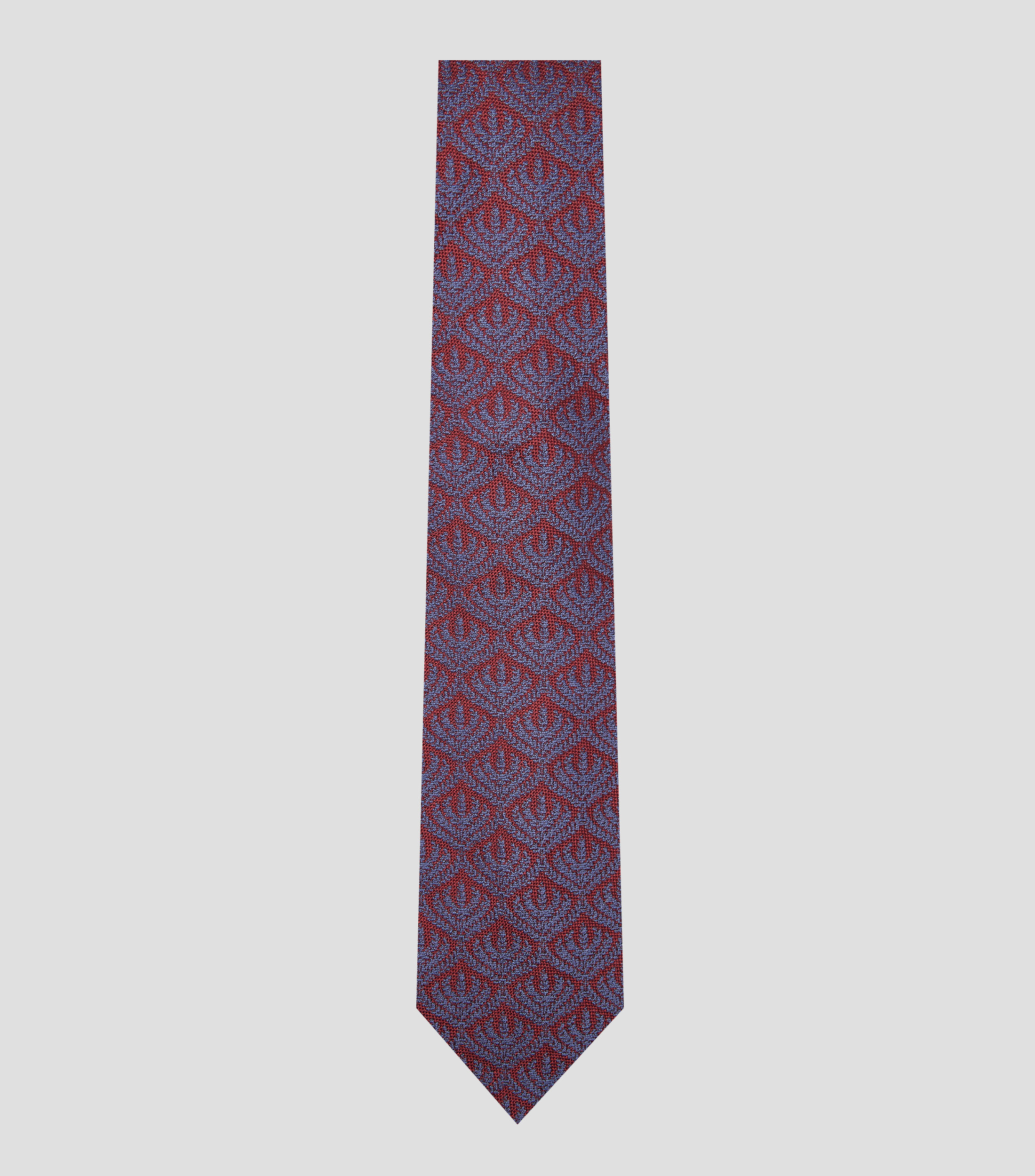 Corbata ancha con jacquard